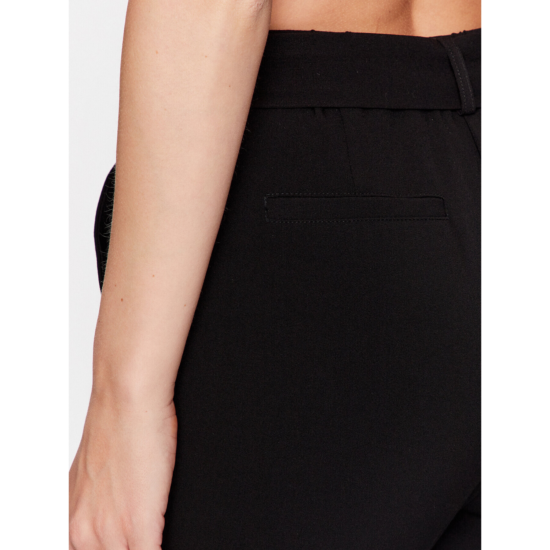 b.young Текстилни панталони 20810874 Черен Regular Fit - Pepit.bg