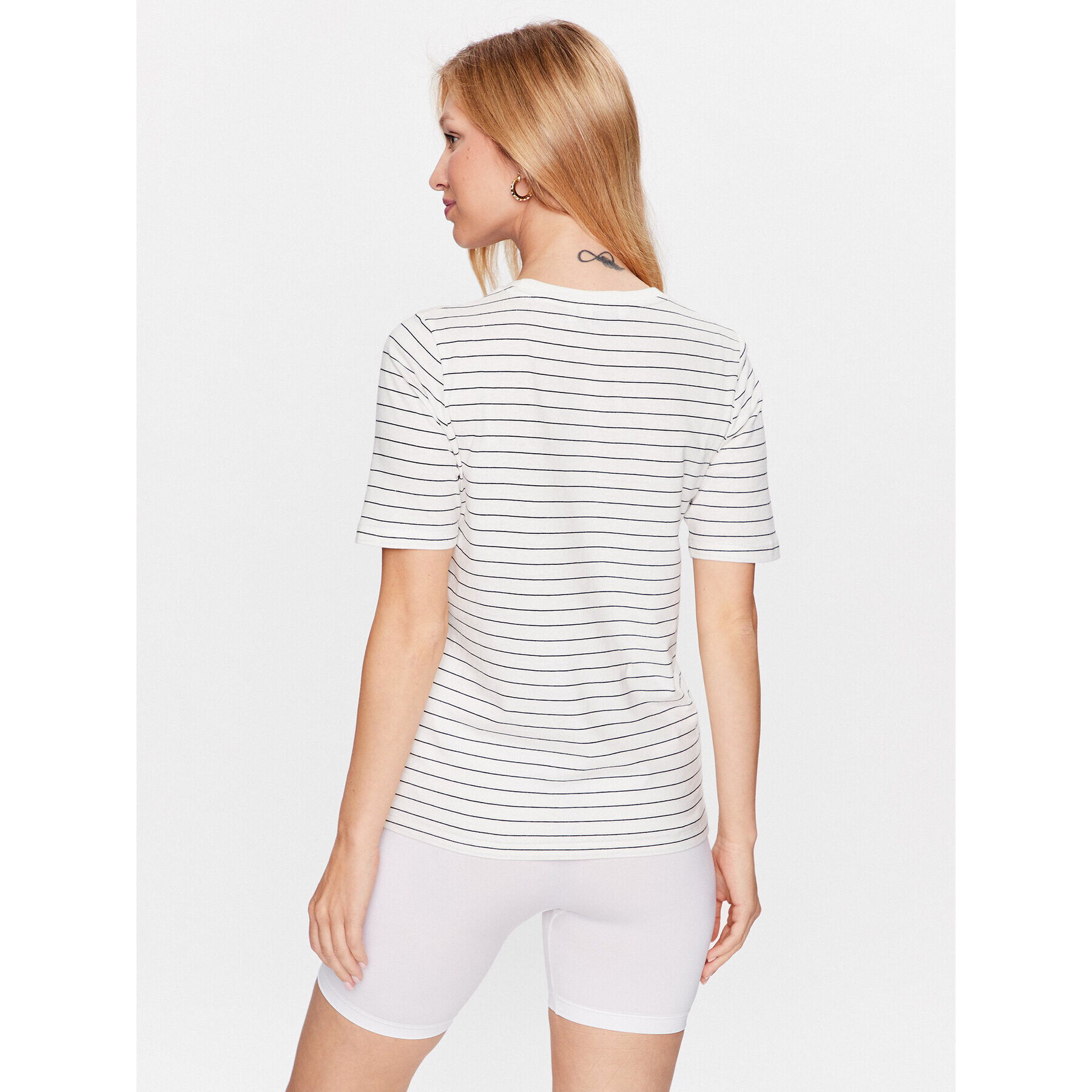 b.young Тишърт 20812840 Бял Regular Fit - Pepit.bg