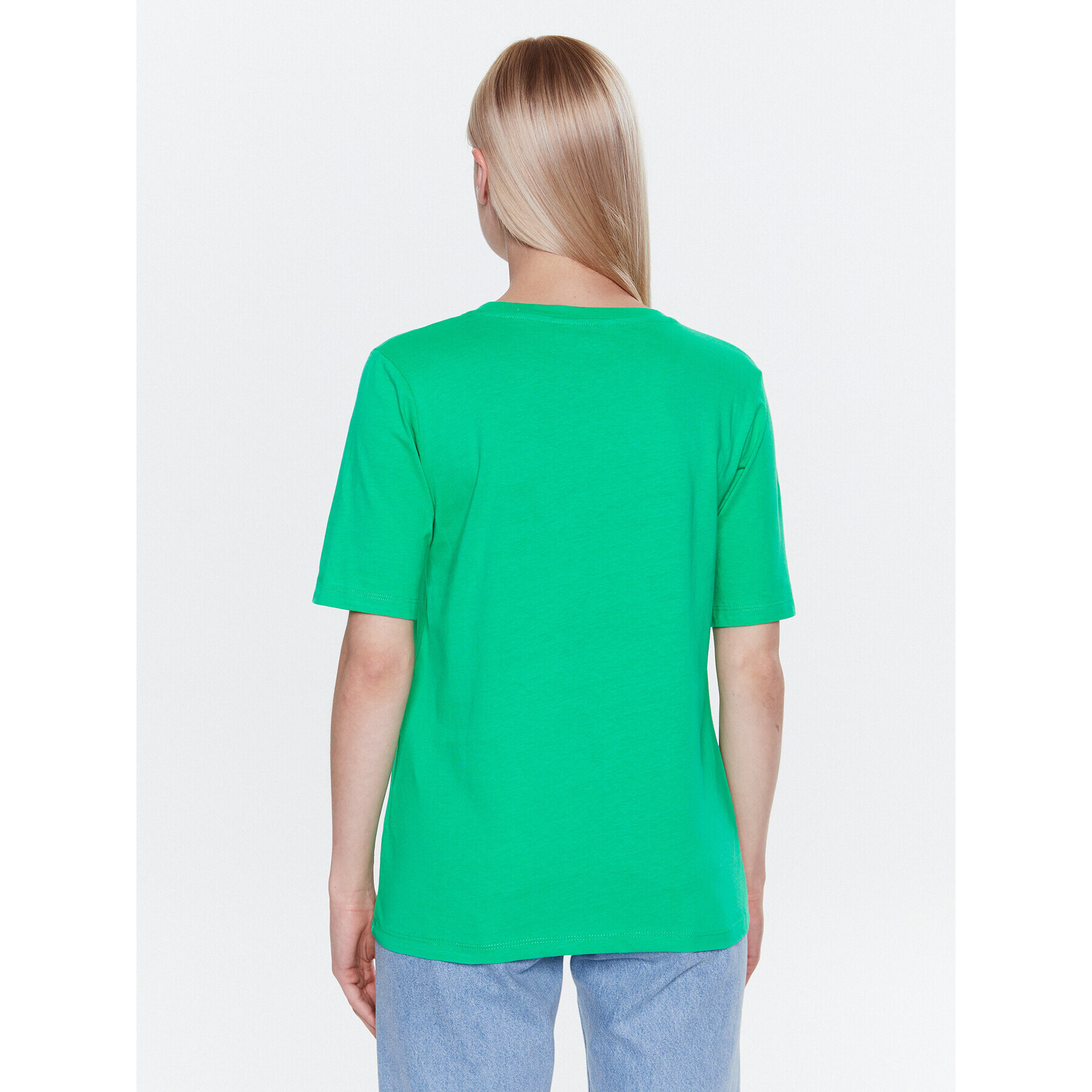 b.young Тишърт 20813337 Зелен Regular Fit - Pepit.bg
