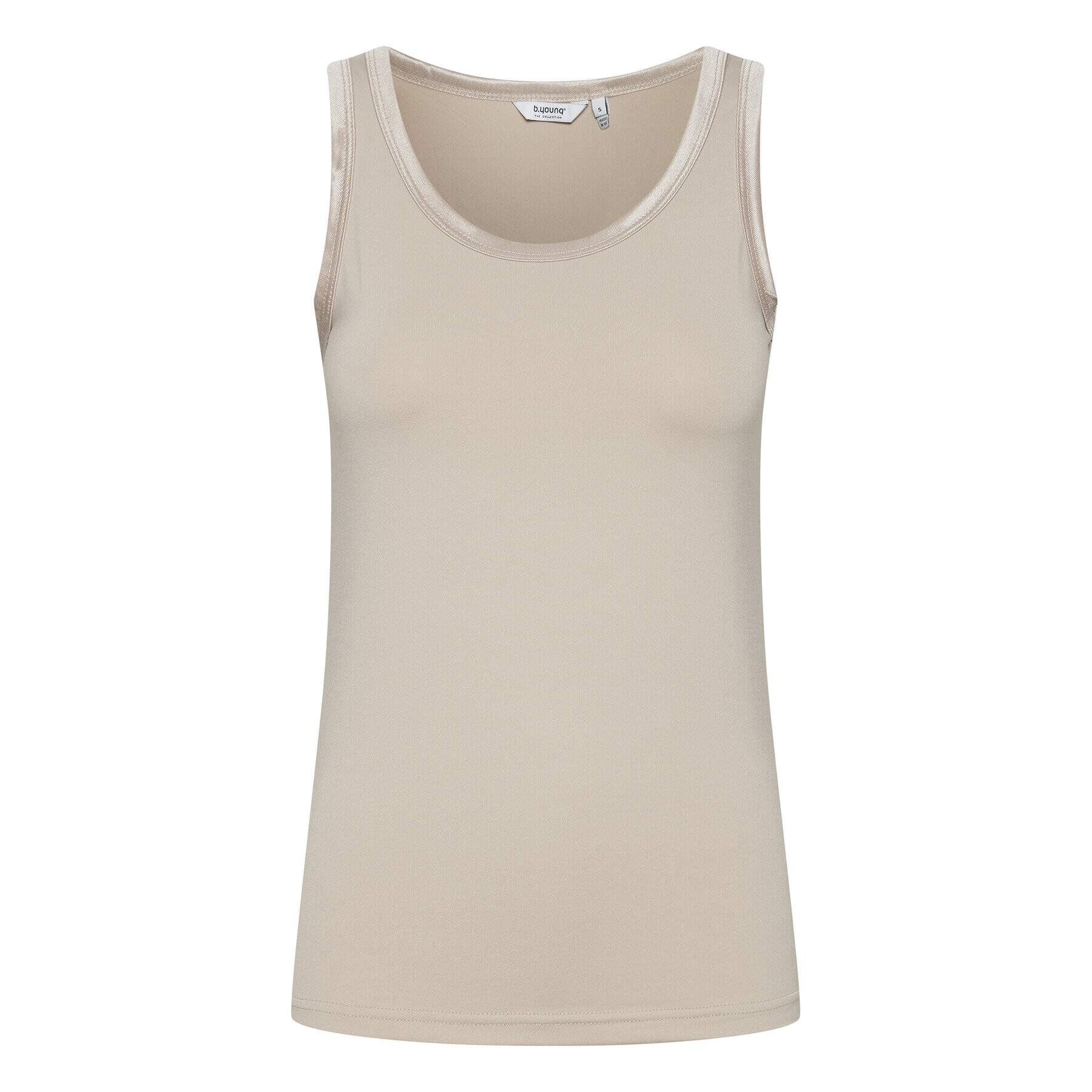 b.young топ 802894 Бежов Regular Fit - Pepit.bg
