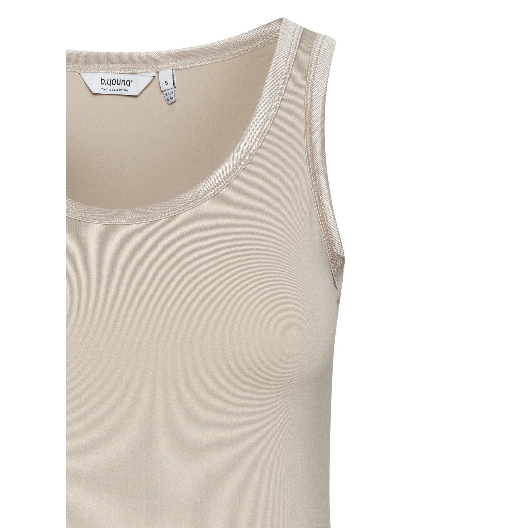 b.young топ 802894 Бежов Regular Fit - Pepit.bg