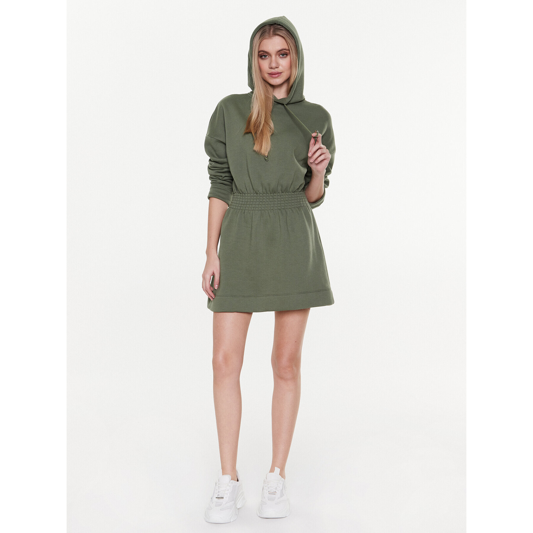 Ba&sh Плетена рокля Ditsy 1E23DITS Зелен Regular Fit - Pepit.bg