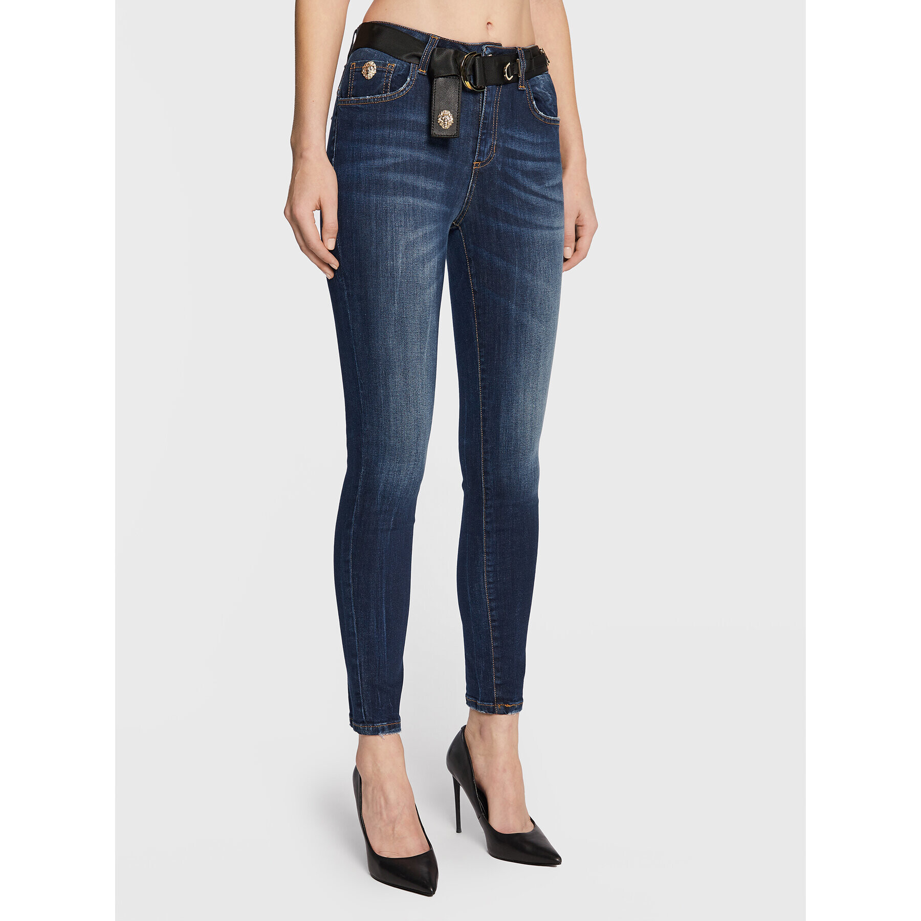 Babylon Дънки R_EBJR02 Тъмносин Slim Fit - Pepit.bg