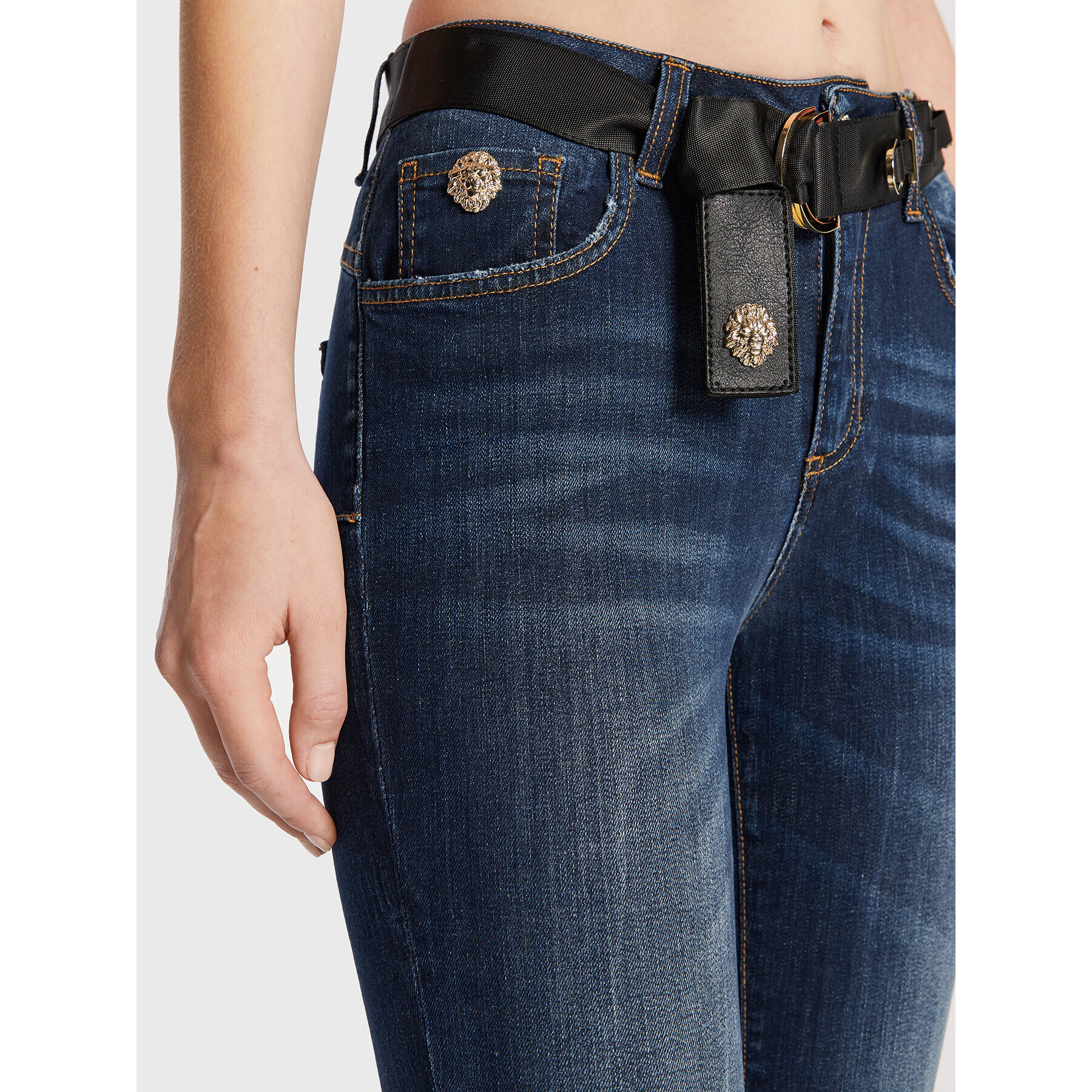 Babylon Дънки R_EBJR02 Тъмносин Slim Fit - Pepit.bg
