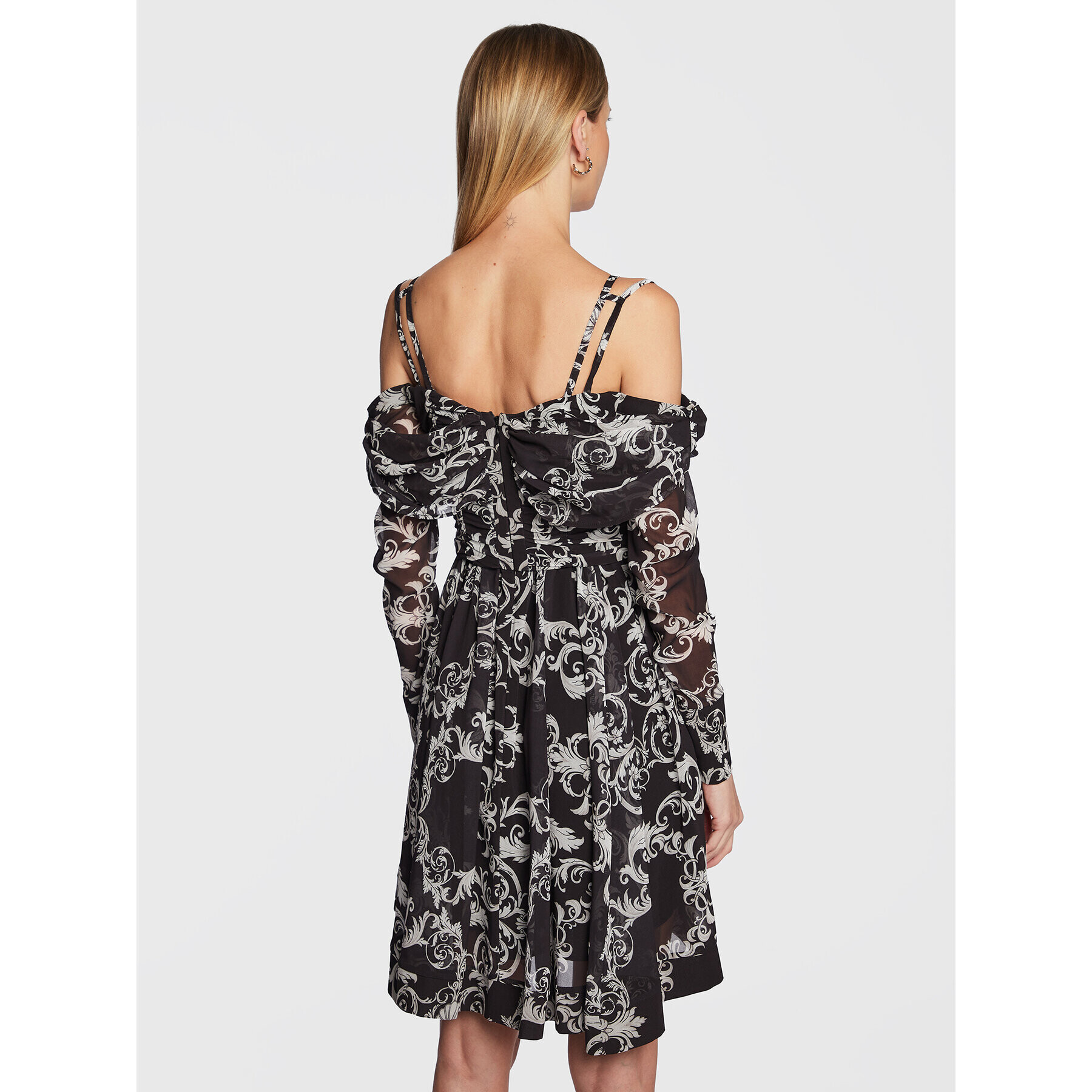 Babylon Ежедневна рокля R_E790FA Черен Regular Fit - Pepit.bg