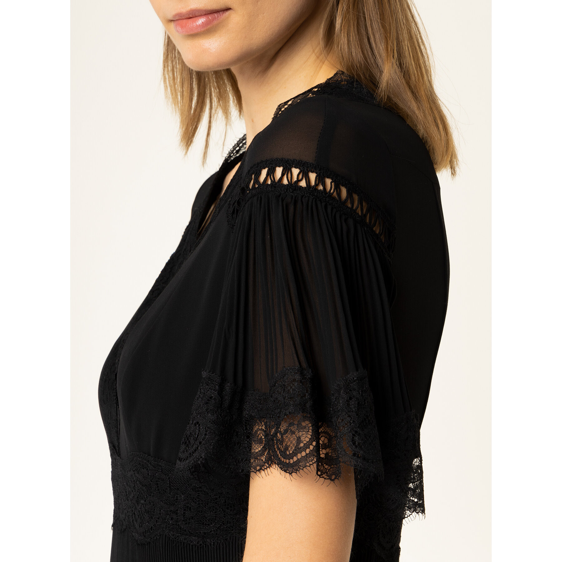 Babylon Коктейлна рокля EL0702 Черен Regular Fit - Pepit.bg