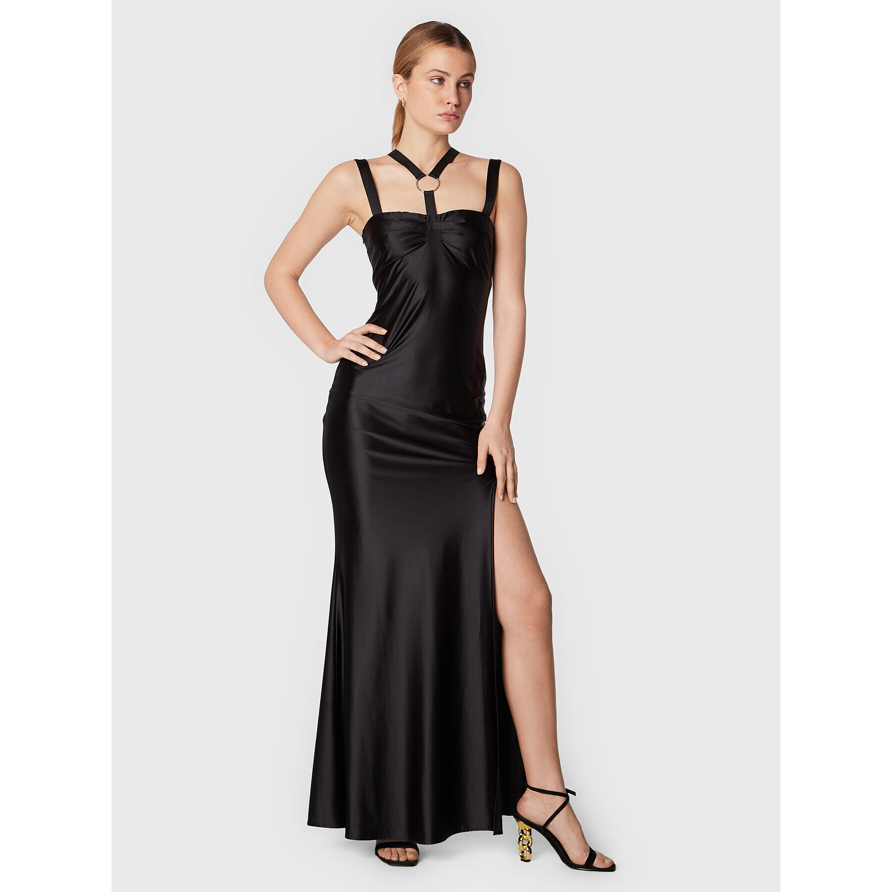 Babylon Официална рокля R_E00793 Черен Regular Fit - Pepit.bg