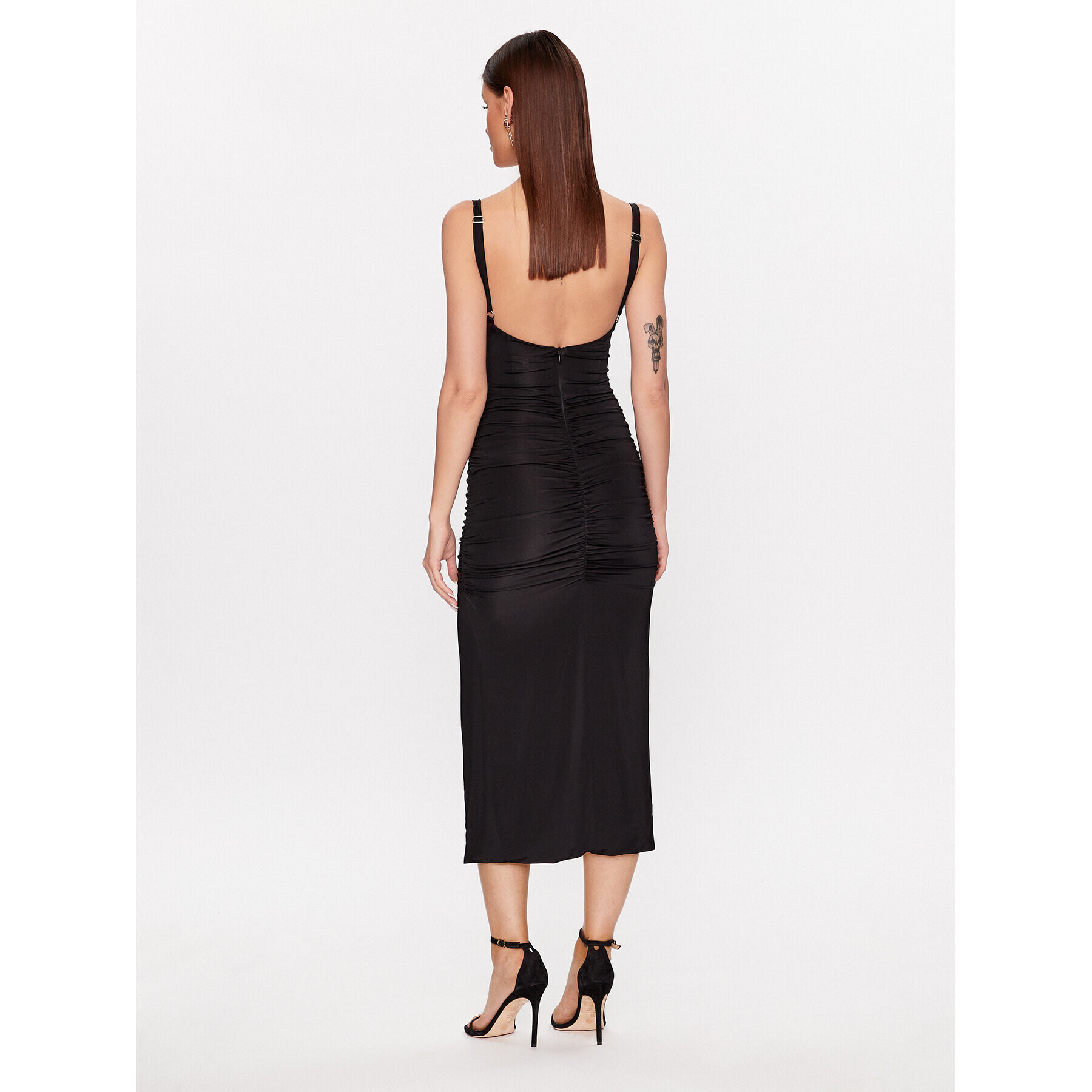 Babylon Коктейлна рокля S_S00870 Черен Regular Fit - Pepit.bg