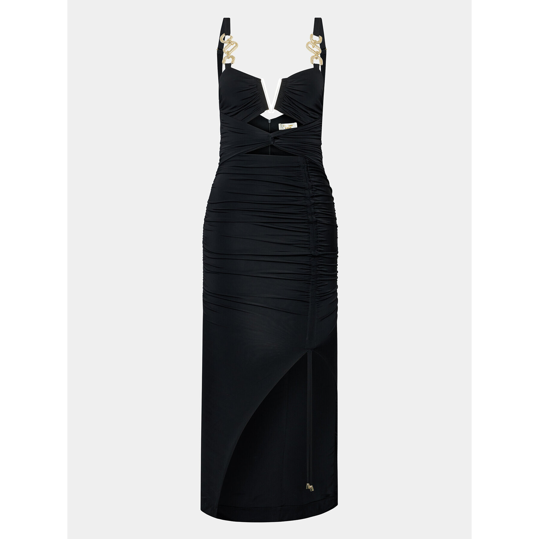 Babylon Коктейлна рокля S_S00870 Черен Regular Fit - Pepit.bg