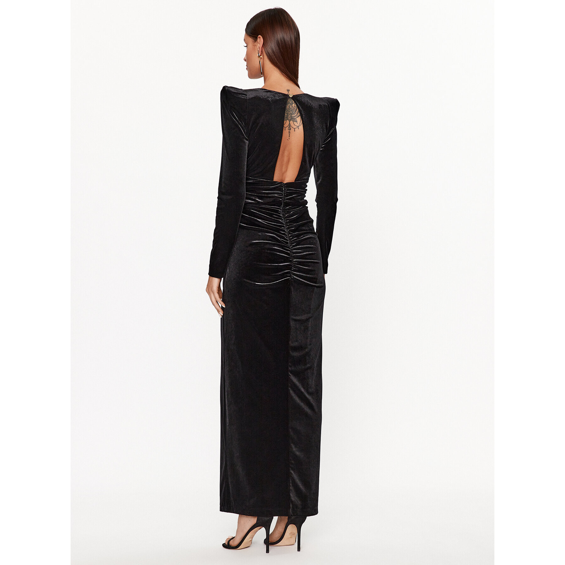 Babylon Коктейлна рокля T_S00839 Черен Regular Fit - Pepit.bg