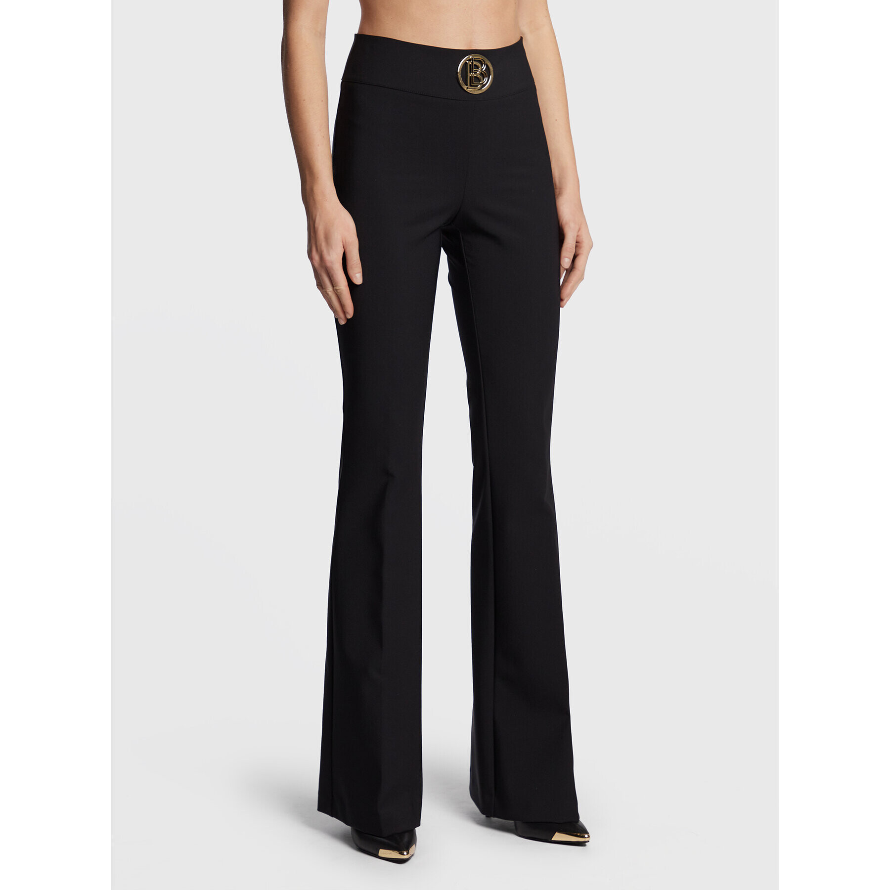 Babylon Текстилни панталони R_MF0612 Черен Regular Fit - Pepit.bg
