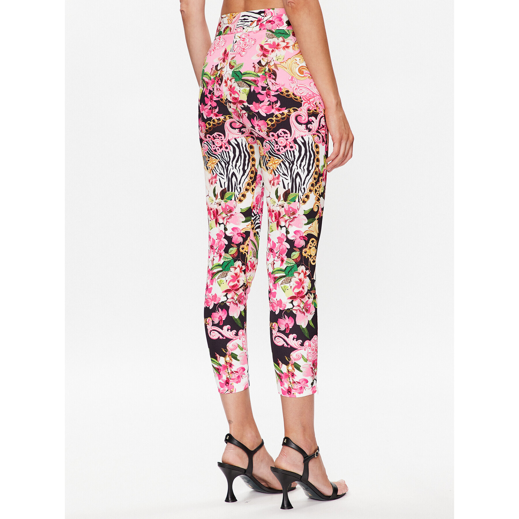 Babylon Текстилни панталони S_S00503 Цветен Slim Fit - Pepit.bg