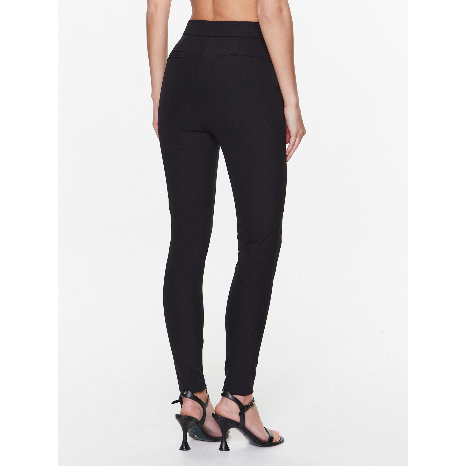 Babylon Текстилни панталони S_S00507 Черен Slim Fit - Pepit.bg