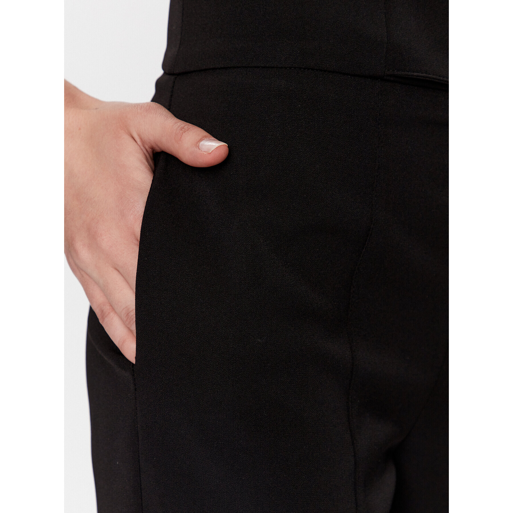 Babylon Текстилни панталони S_S00508 Черен Regular Fit - Pepit.bg