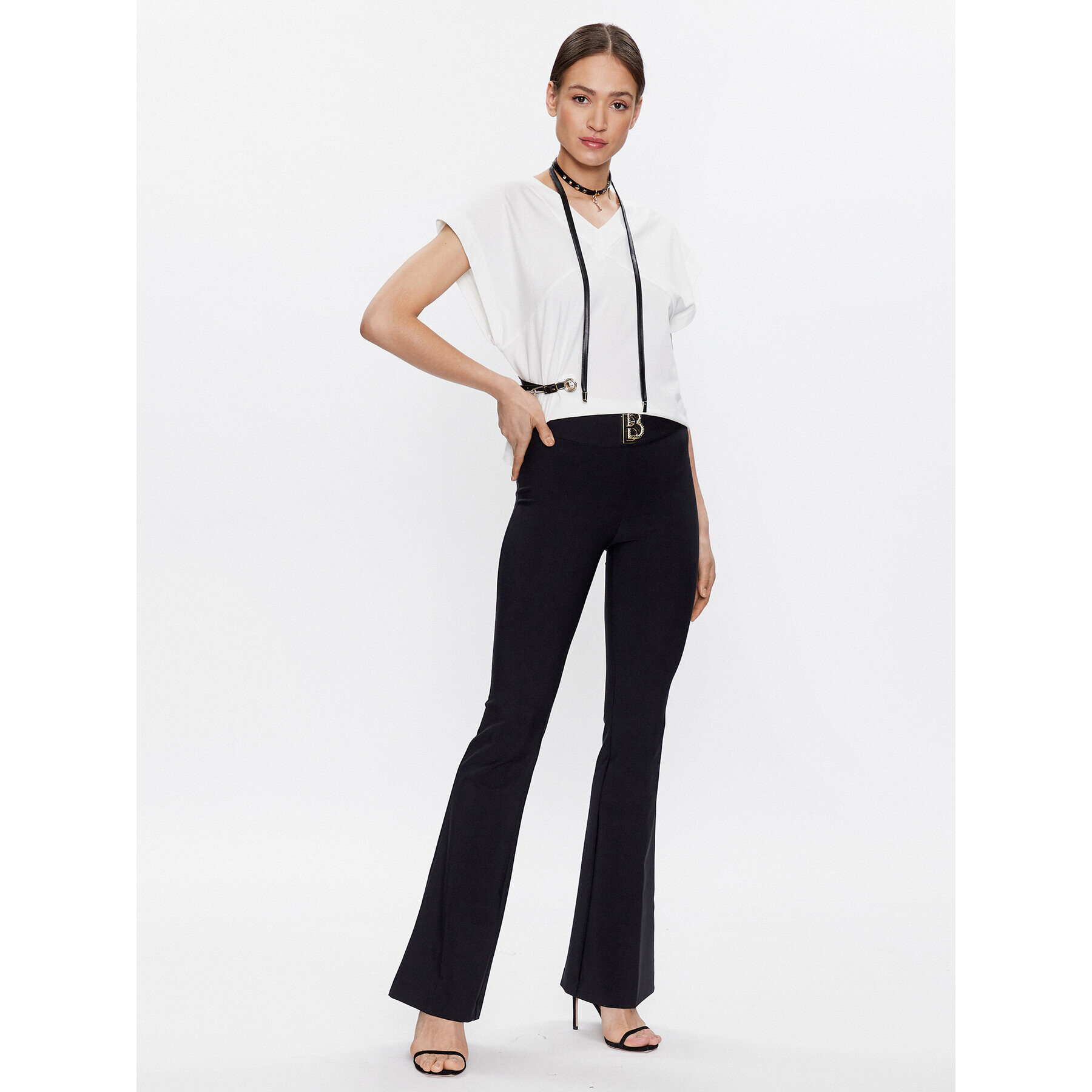 Babylon Тишърт S_ER0573 Бял Regular Fit - Pepit.bg