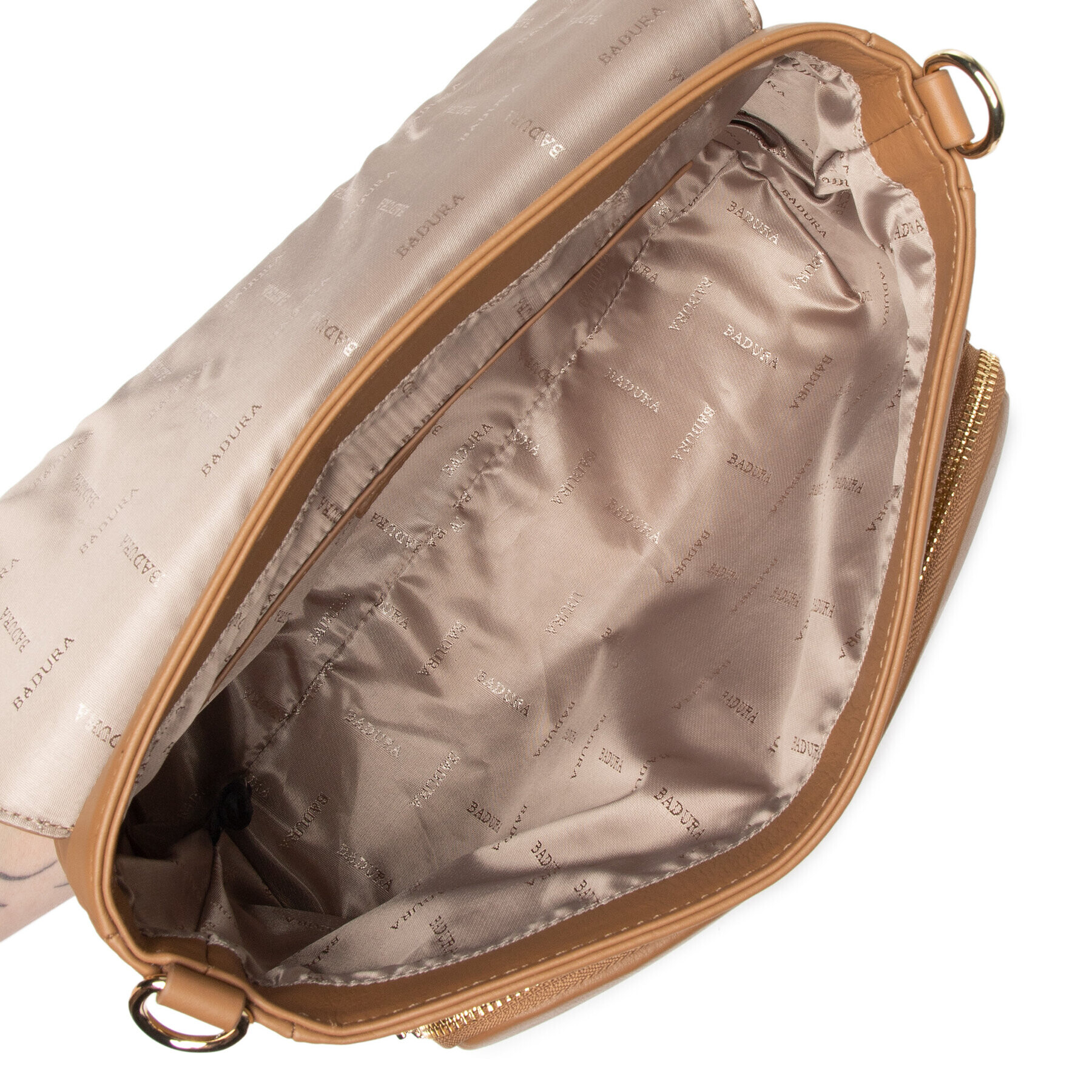 Badura Дамска чанта LIB-127GR Кафяв - Pepit.bg