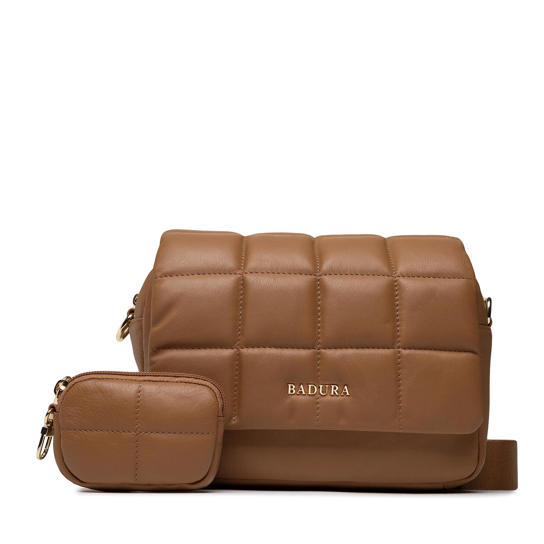 Badura Дамска чанта LIB-128GR Кафяв - Pepit.bg