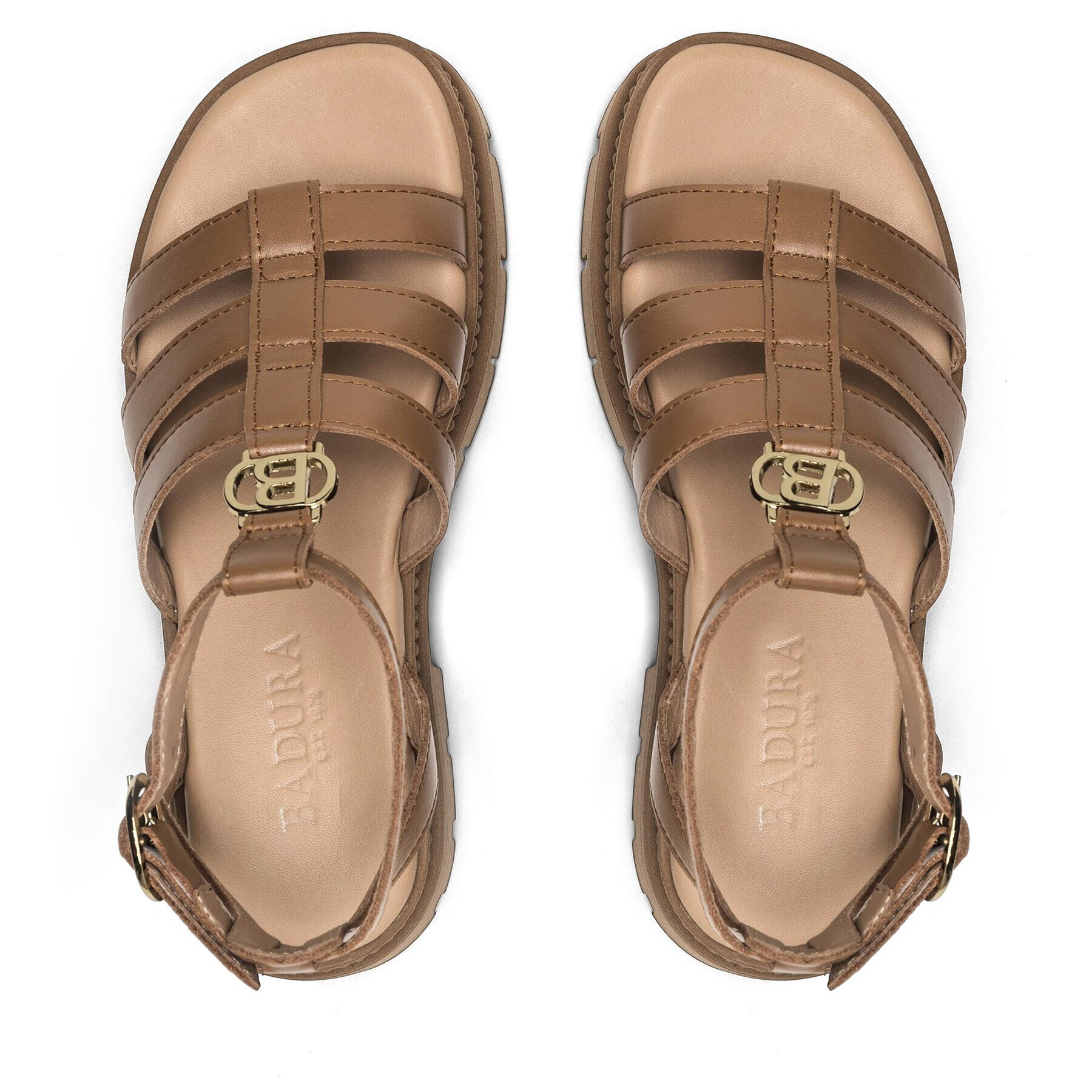 Badura Сандали FILETTO-23SS1012 Кафяв - Pepit.bg