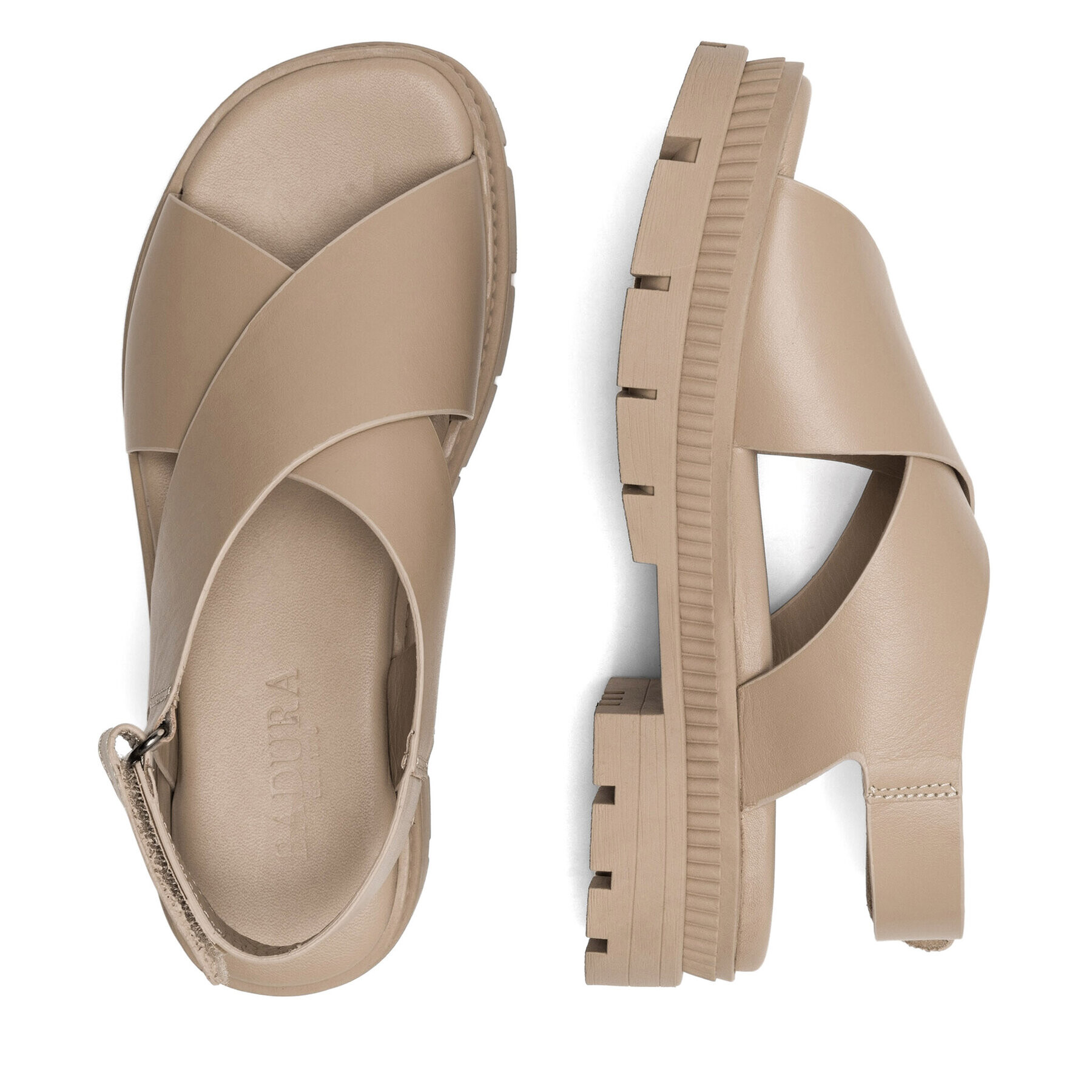 Badura Сандали FILETTO-23SS82-09 Бежов - Pepit.bg