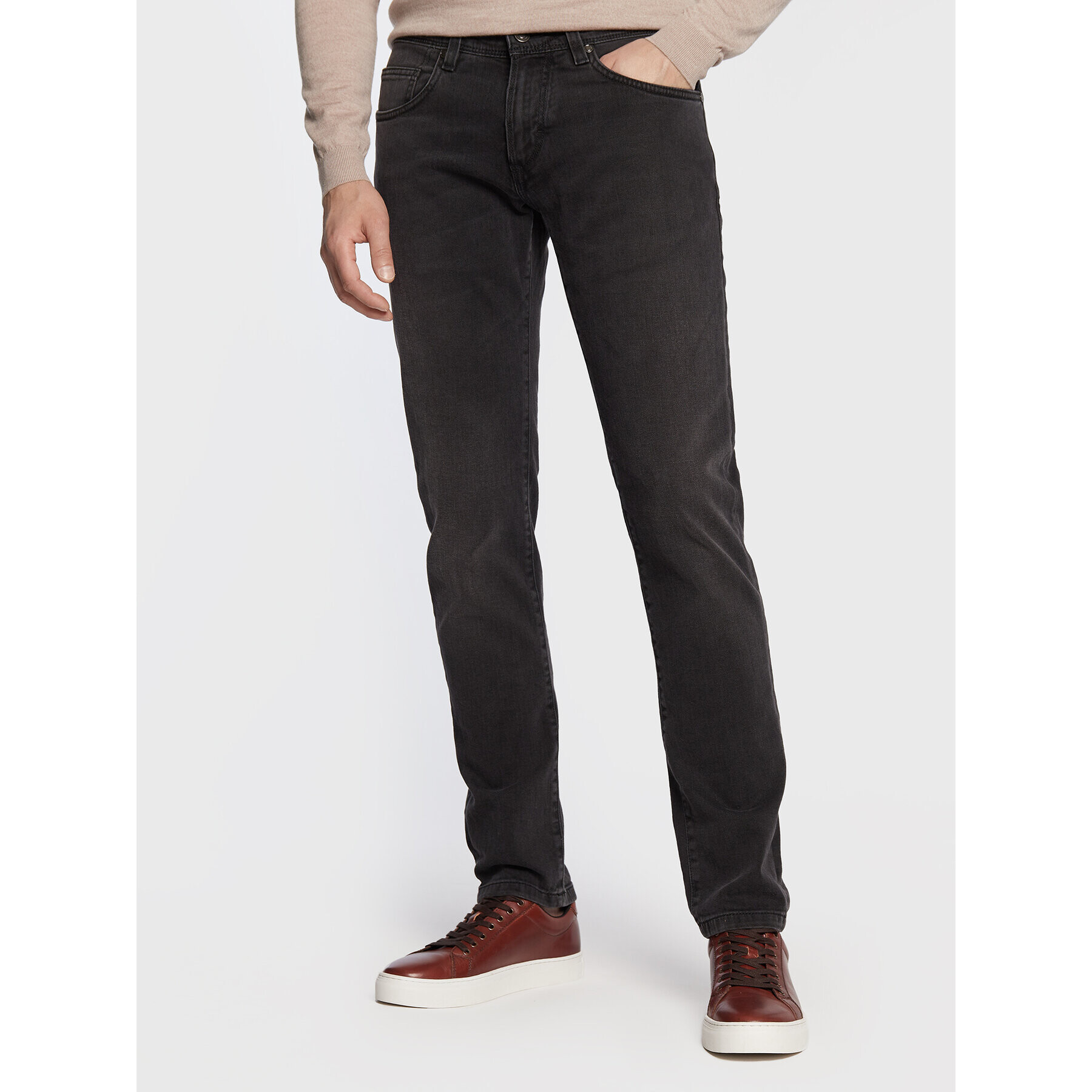 Baldessarini Дънки Jayden B1 16506/000/1498 Черен Tapered Fit - Pepit.bg