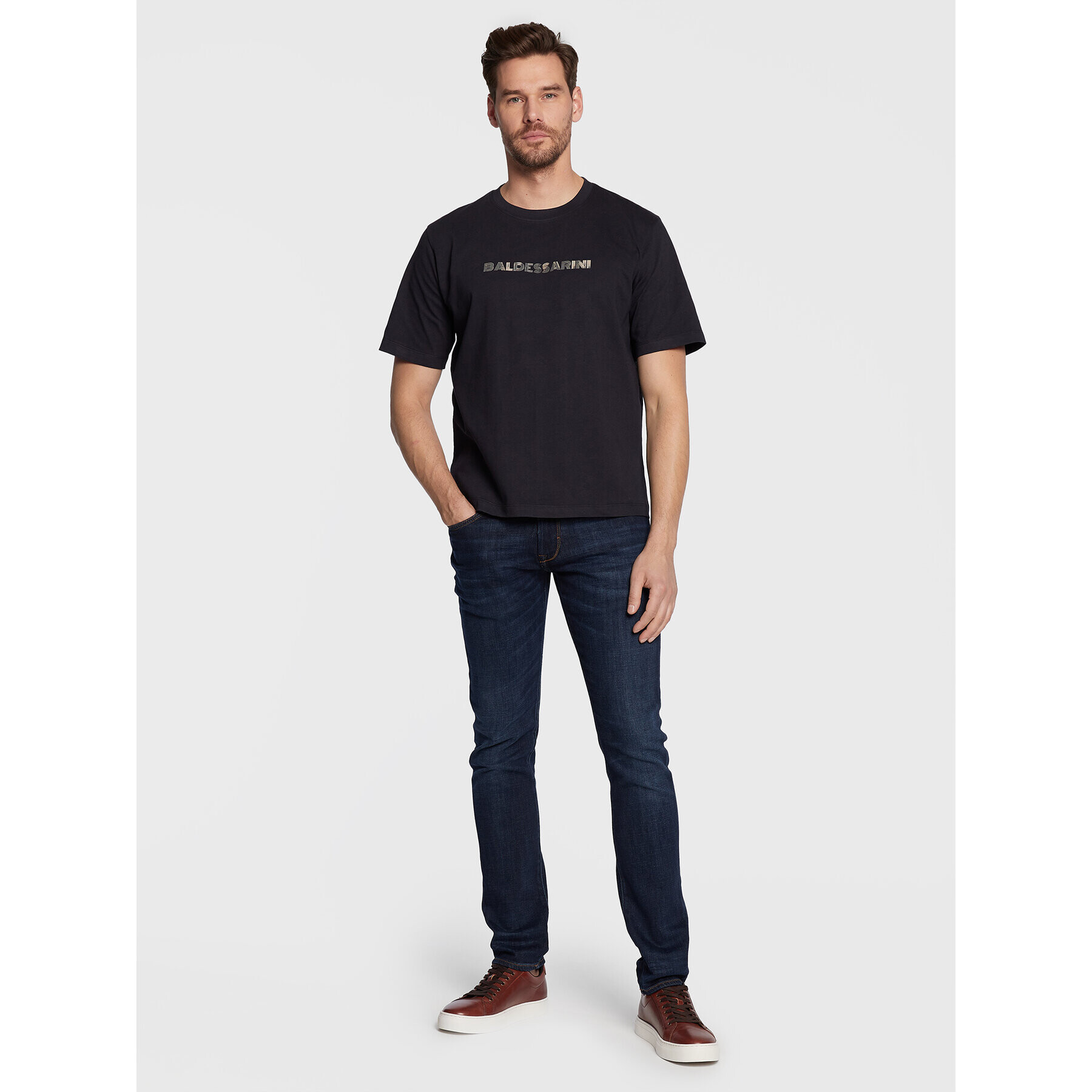 Baldessarini Дънки John B1 16511/000/1475 Тъмносин Slim Fit - Pepit.bg