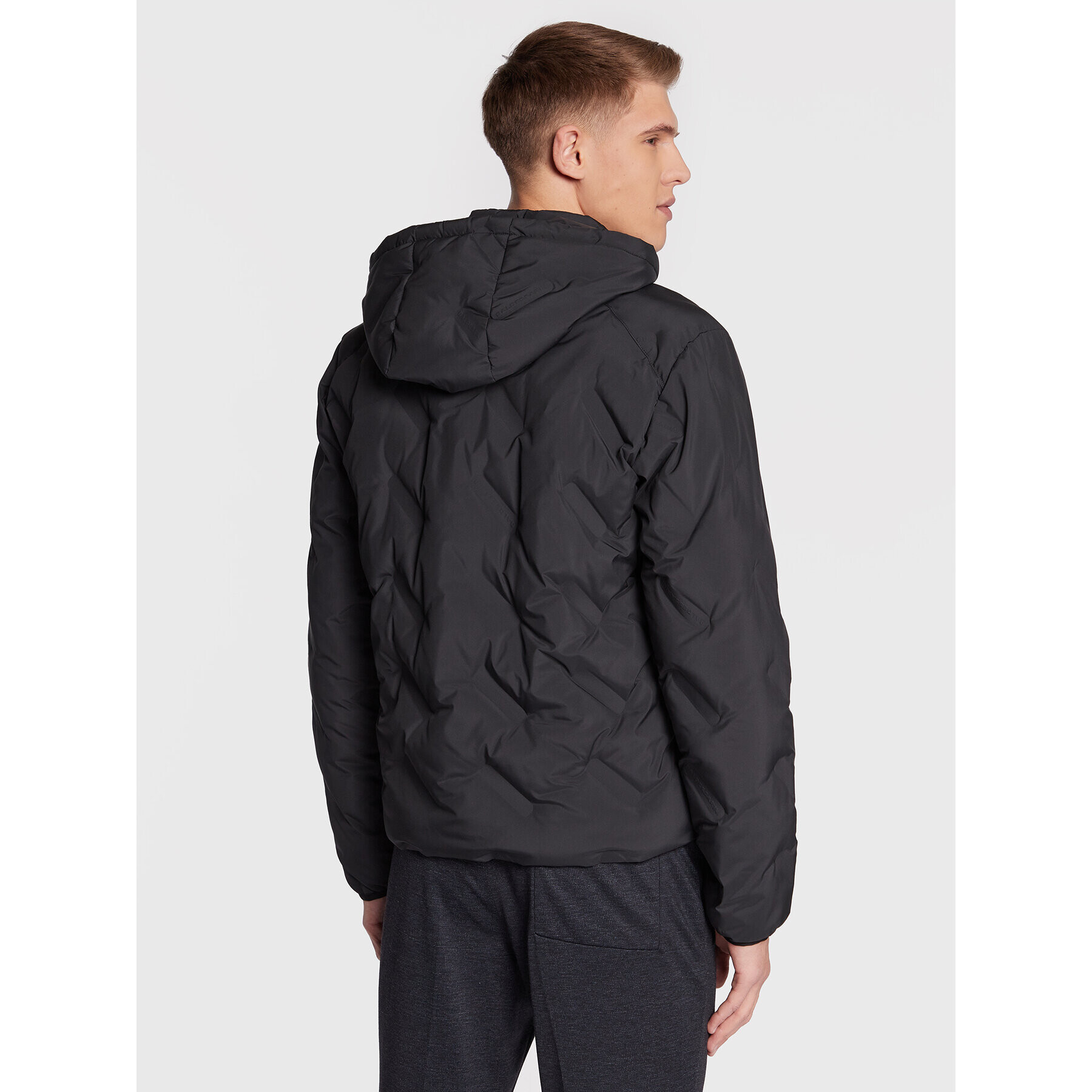 Baldessarini Пухено яке B2 50049/000/4042 Черен Regular Fit - Pepit.bg