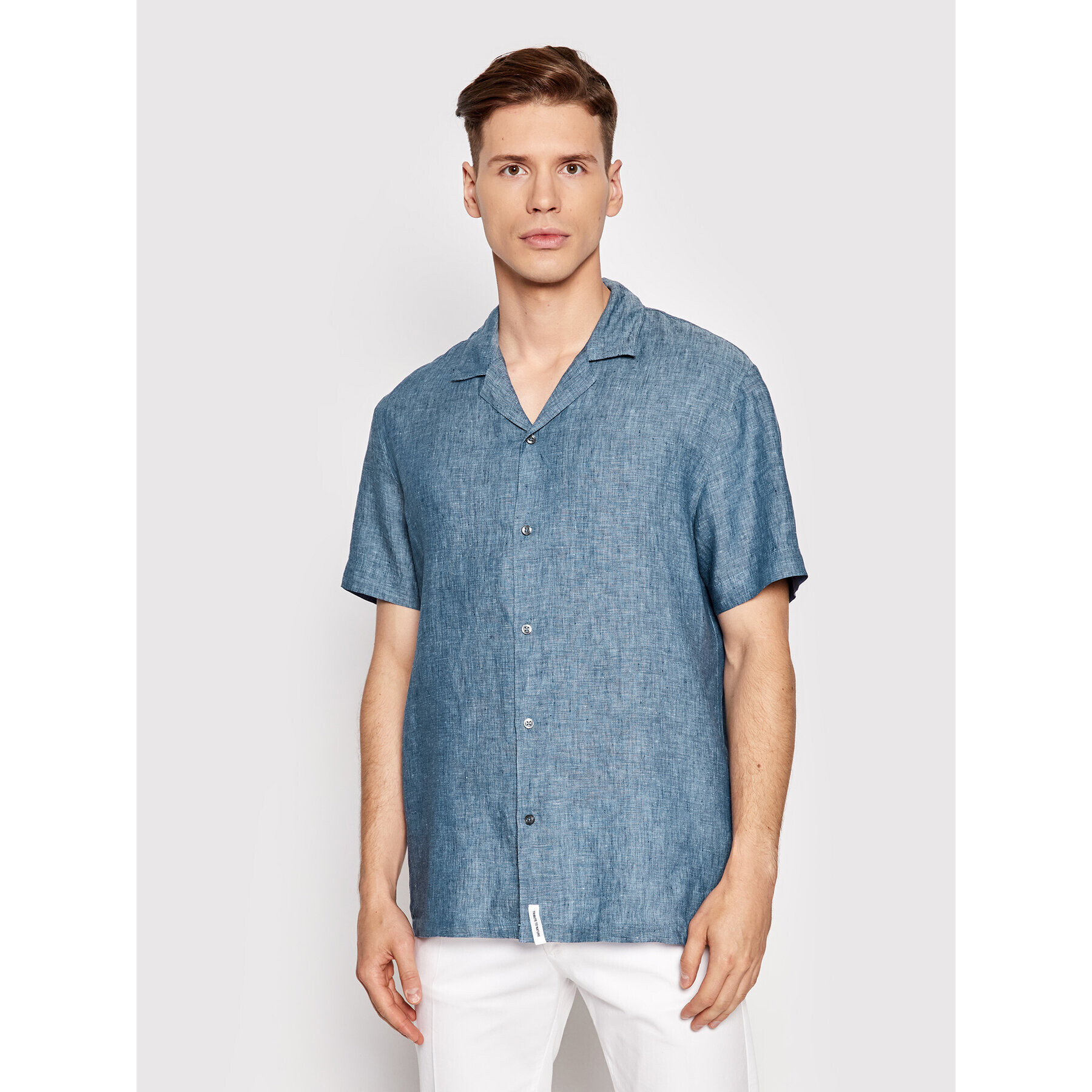 Baldessarini Риза B3 76001/000/3060 Син Regular Fit - Pepit.bg
