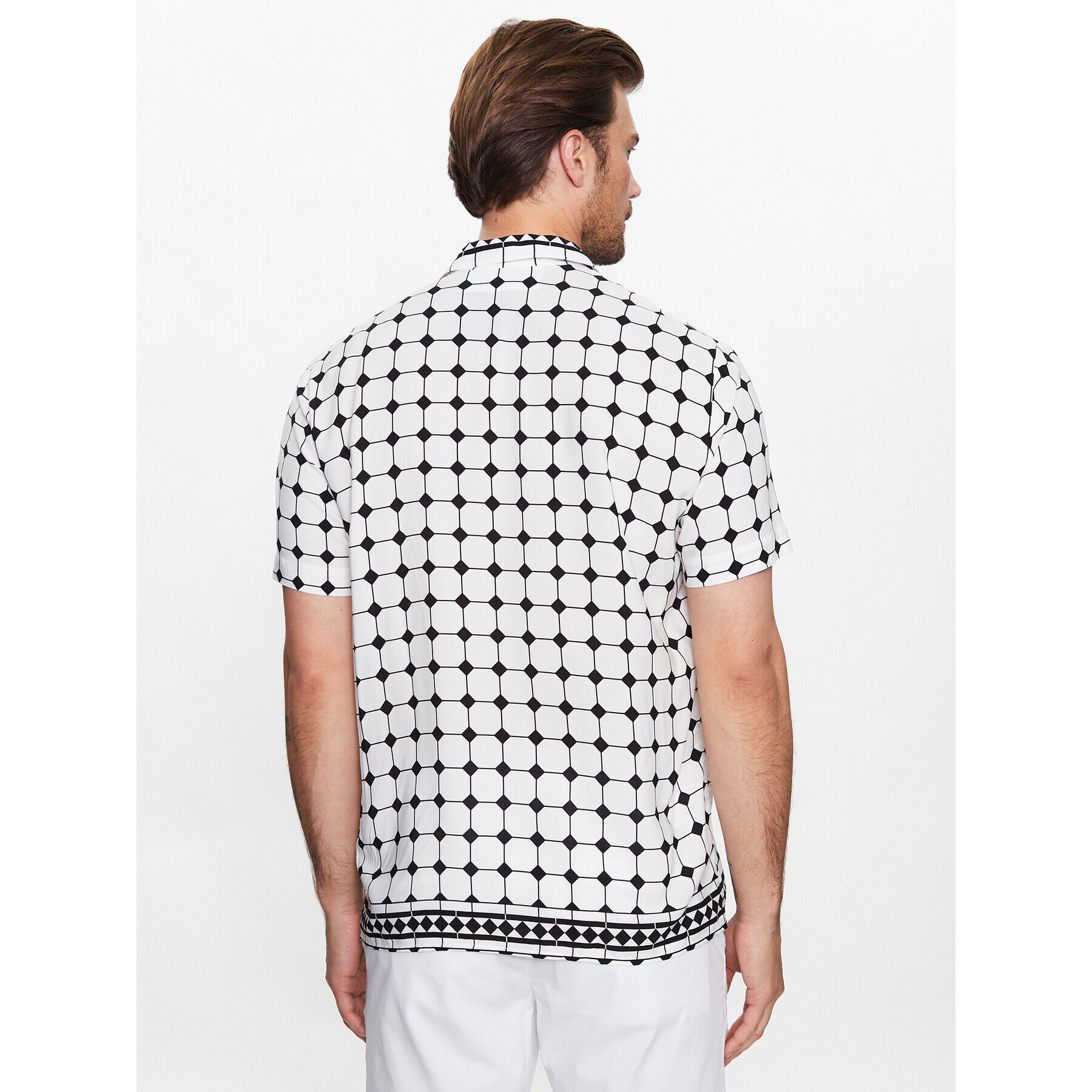 Baldessarini Риза B3 76002/000/3115 Бял Regular Fit - Pepit.bg