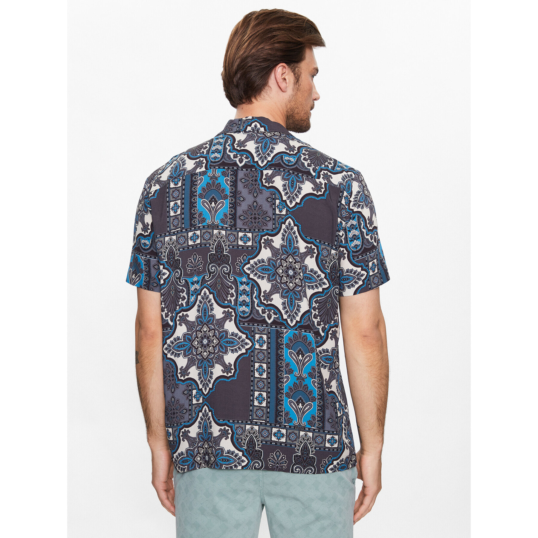 Baldessarini Риза B3 76004/000/3115 Сив Regular Fit - Pepit.bg