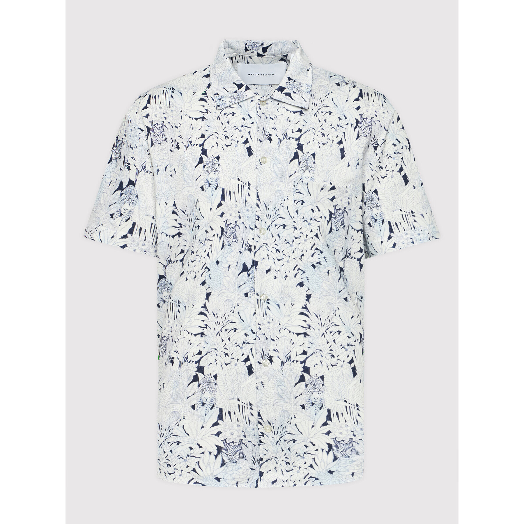Baldessarini Риза B3 77000/000/3521 Бял Regular Fit - Pepit.bg