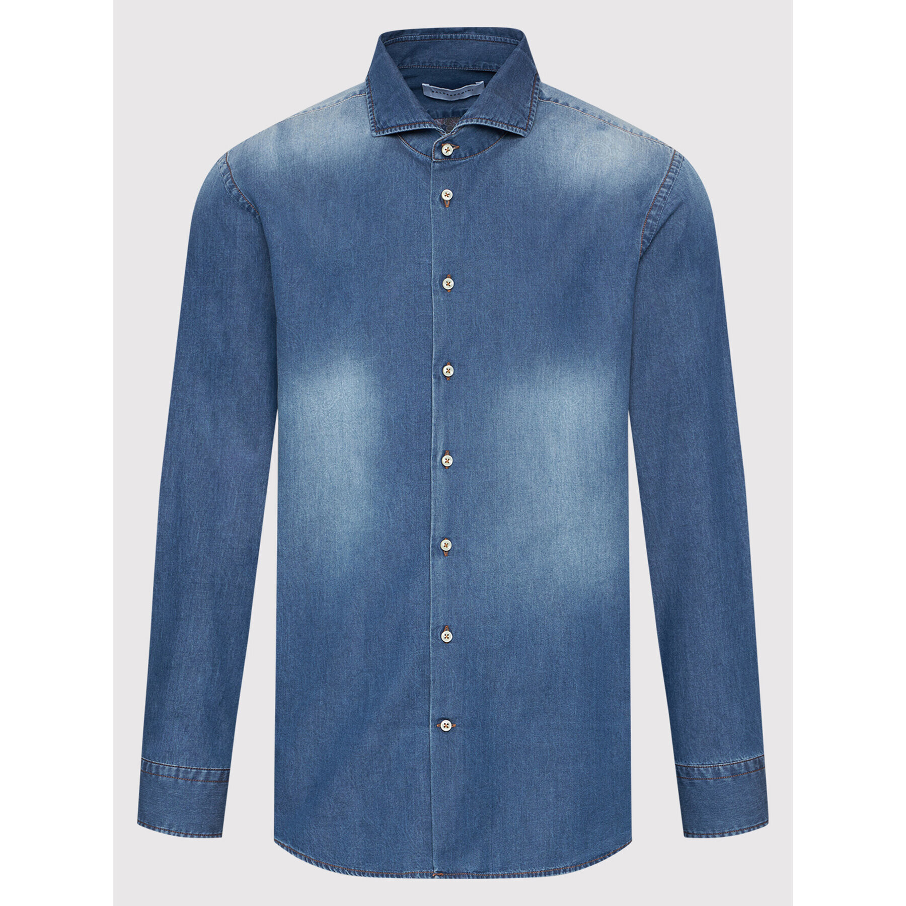Baldessarini Риза Henry B3 10000/000/3038 Син Tailored Fit - Pepit.bg