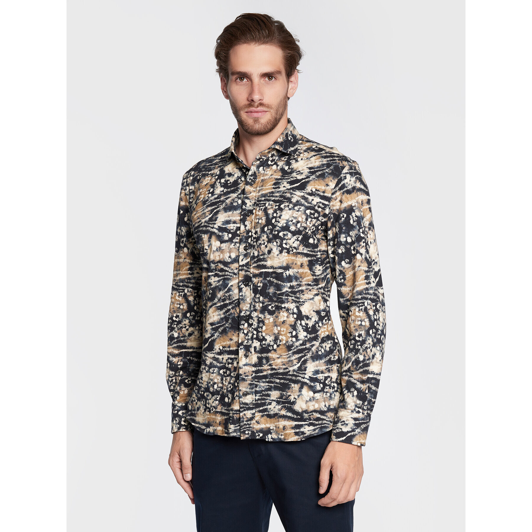 Baldessarini Риза Huge B3 11012/000/3528 Цветен Regular Fit - Pepit.bg