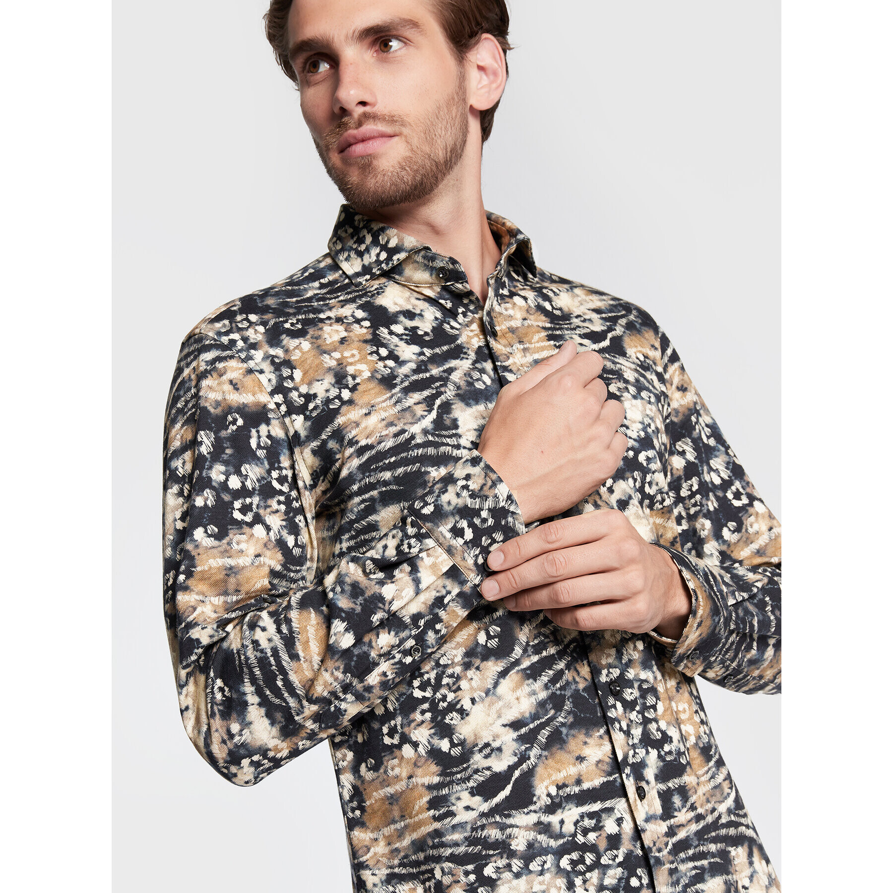 Baldessarini Риза Huge B3 11012/000/3528 Цветен Regular Fit - Pepit.bg