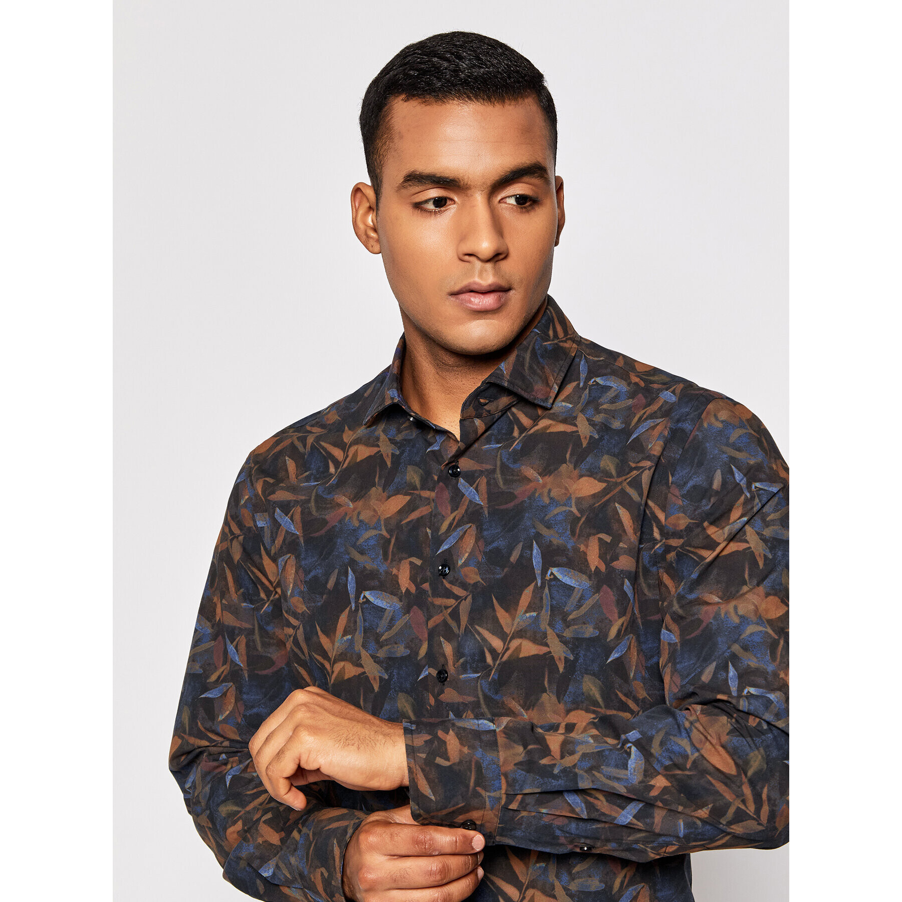 Baldessarini Риза Keith B3 10001/000/3043 Цветен Regular Fit - Pepit.bg