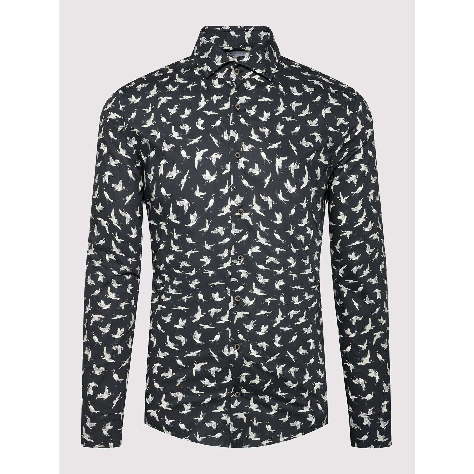 Baldessarini Риза Keith B3 10008/000/3043 Черен Tailored Fit - Pepit.bg