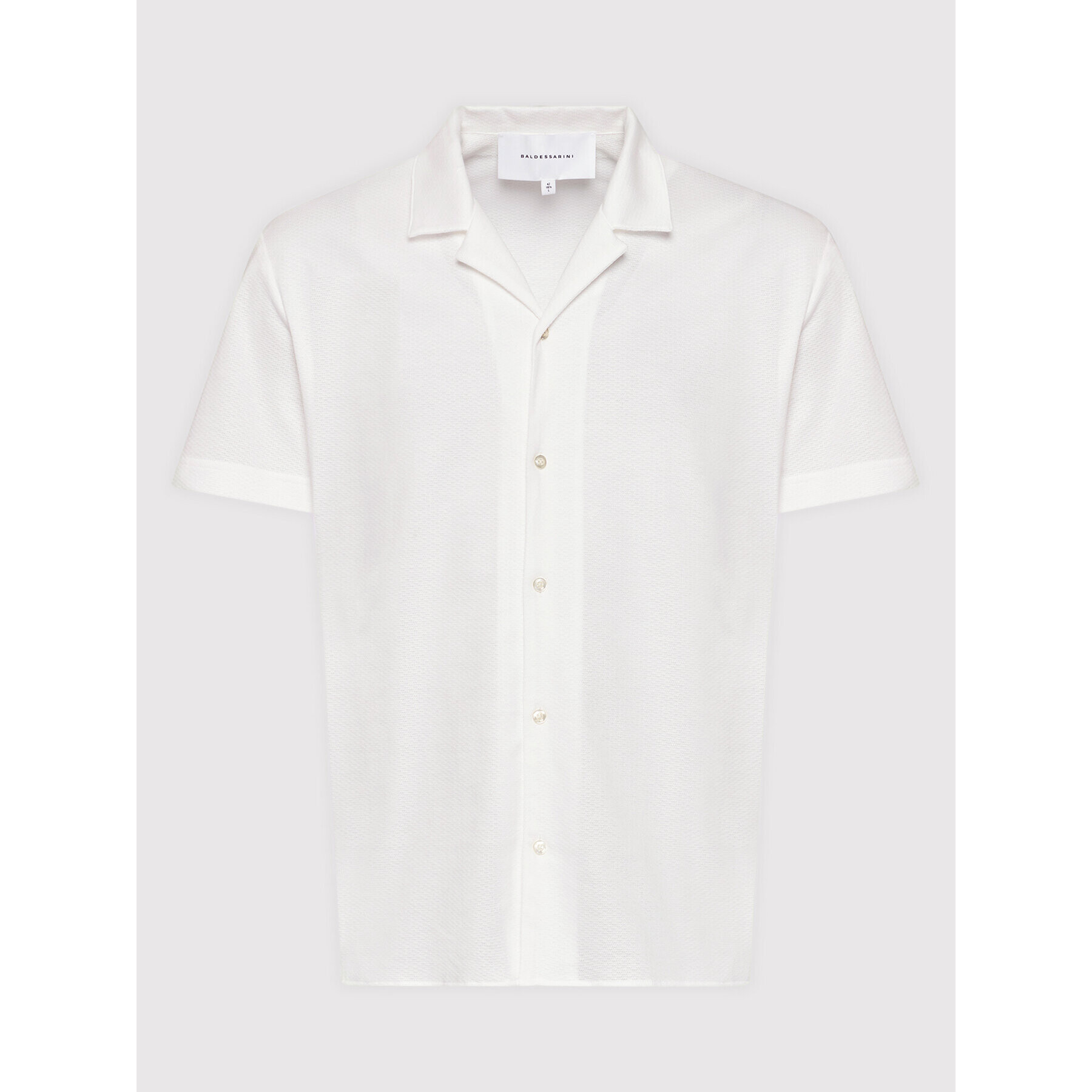 Baldessarini Риза Rick B3 77001/000/3524 Бял Modern Fit - Pepit.bg
