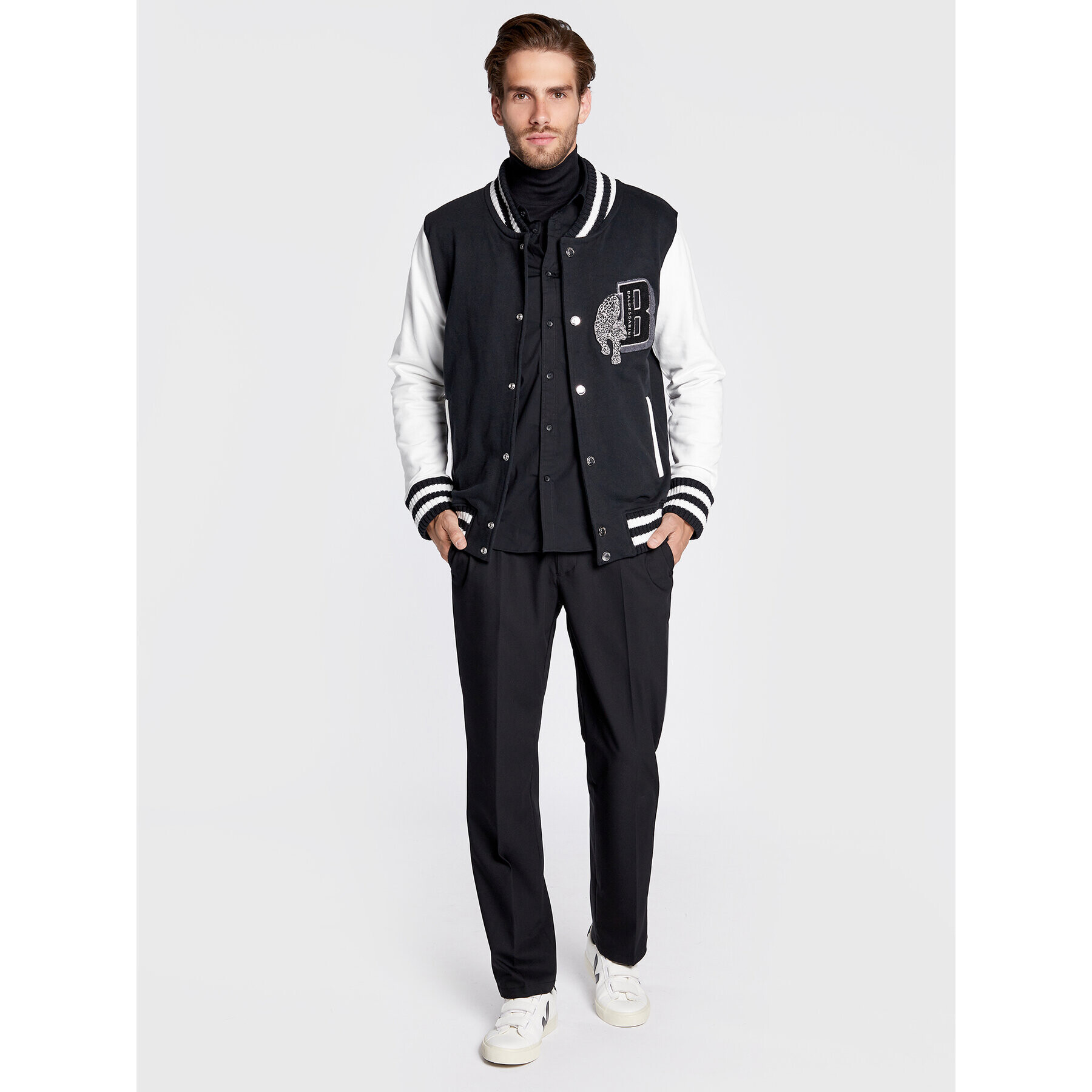 Baldessarini Суитшърт Shako B4 80010/000/5101 Черен Regular Fit - Pepit.bg