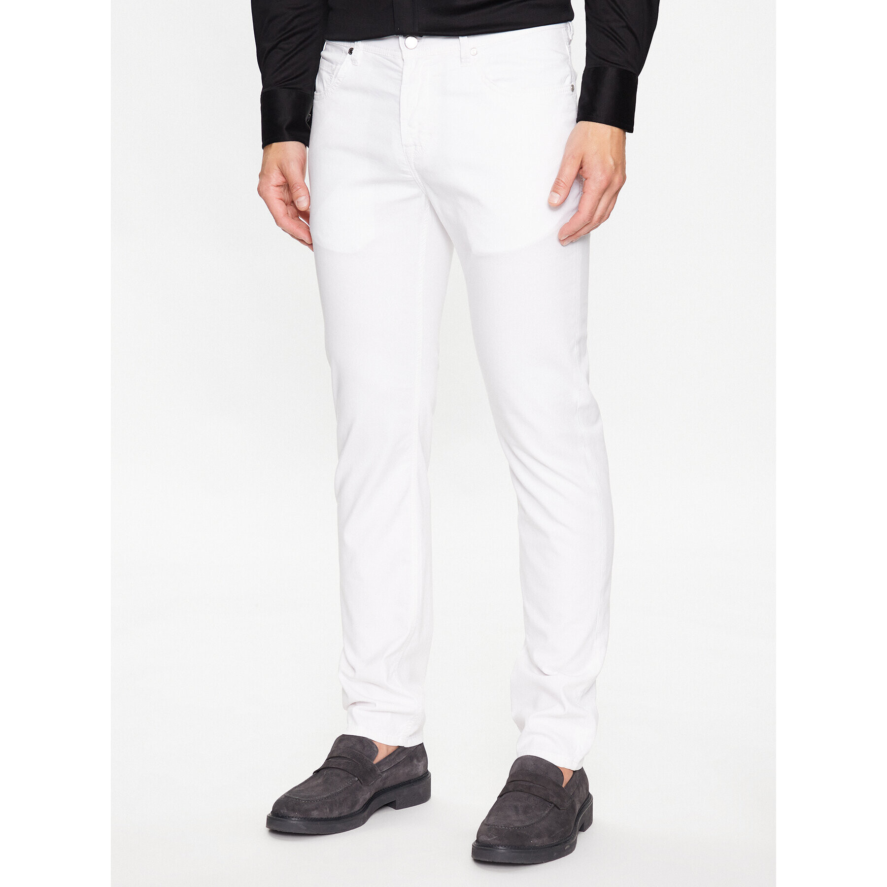 Baldessarini Текстилни панталони B1 16502/000/2424 Бял Regular Fit - Pepit.bg