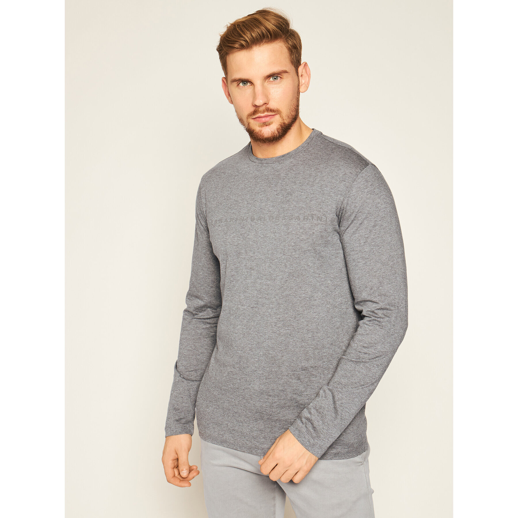 Baldessarini Тениска с дълъг ръкав Theodoro 20005/5015 Сив Regular Fit - Pepit.bg