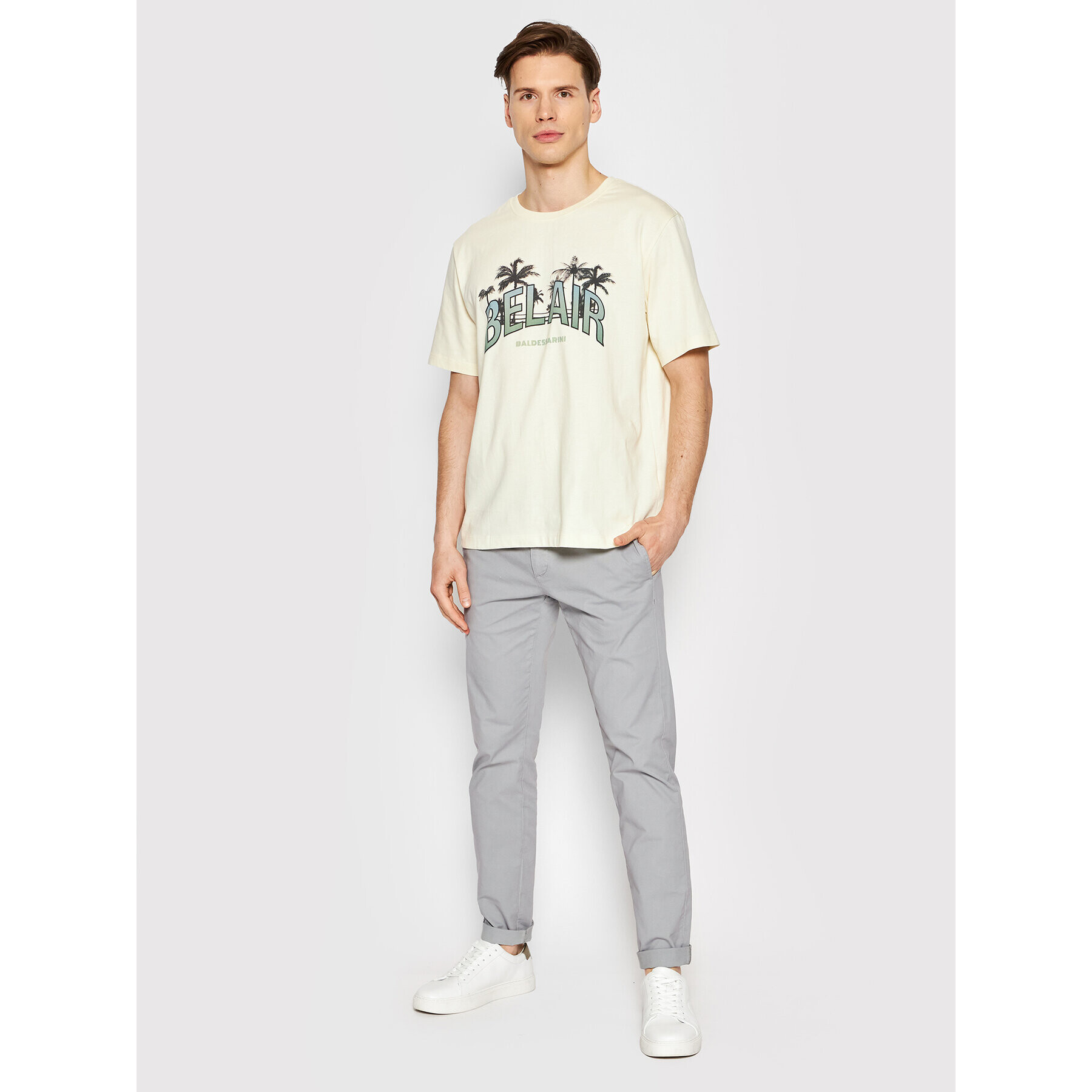 Baldessarini Тишърт B4 20032/000/5081 Бежов Regular Fit - Pepit.bg
