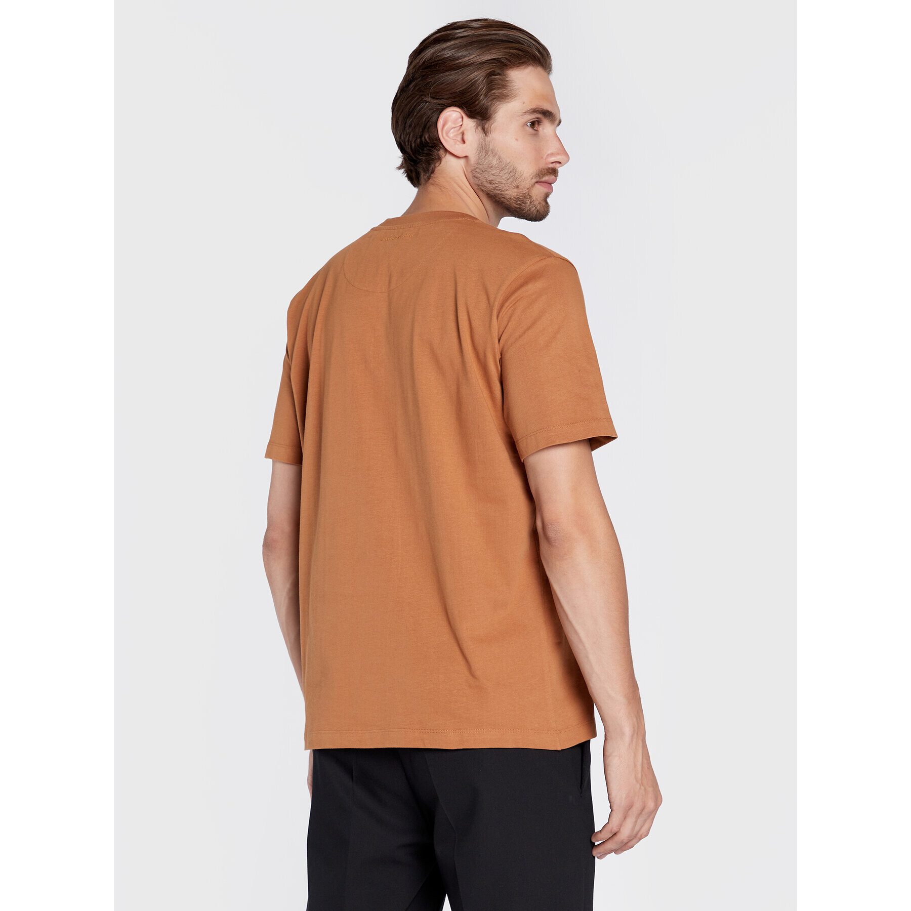 Baldessarini Тишърт Thore B4 20046/000/5081 Кафяв Regular Fit - Pepit.bg