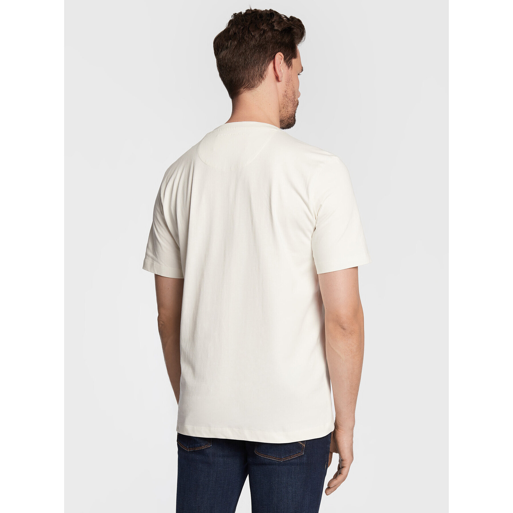 Baldessarini Тишърт Tomek B4 20042/000/5081 Бял Modern Fit - Pepit.bg