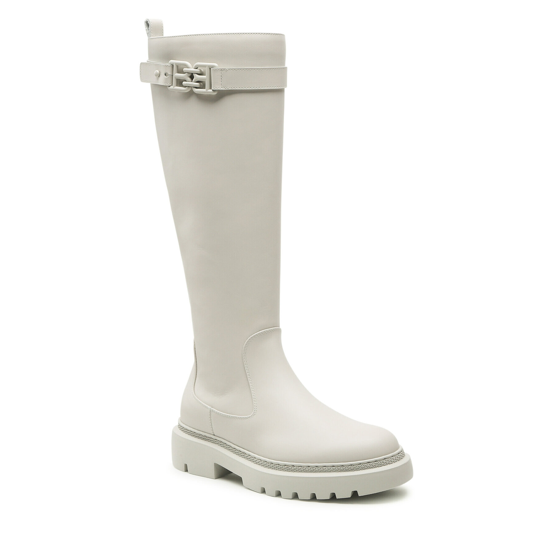 Bally Ботуши Gaila 6301404 Бял - Pepit.bg
