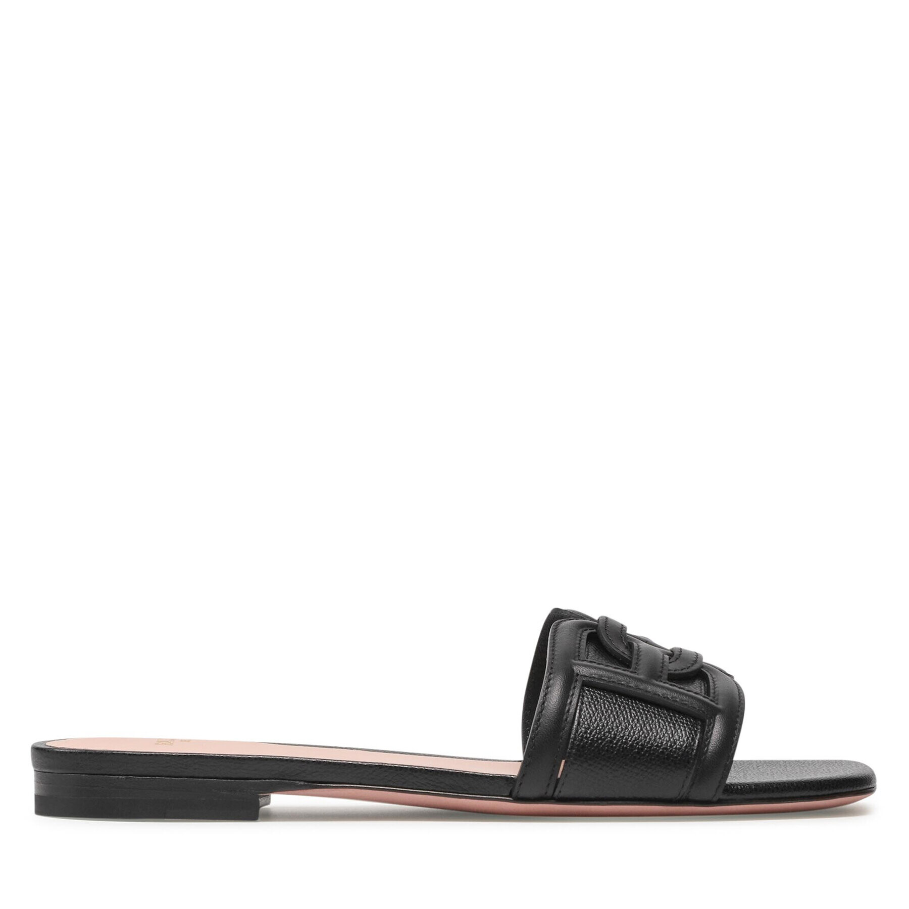Bally Чехли Peoni Flat 6239494 Черен - Pepit.bg