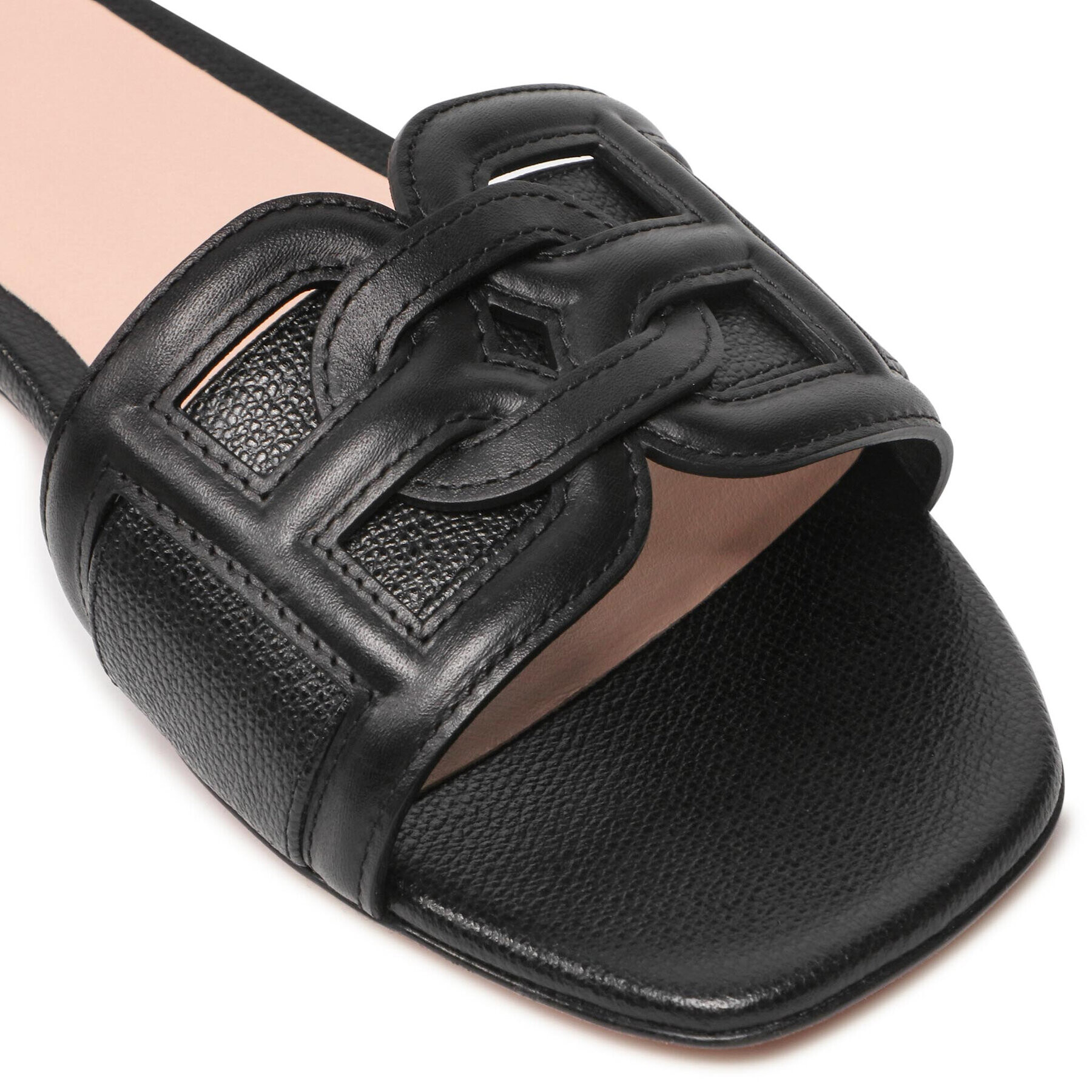Bally Чехли Peoni Flat 6239494 Черен - Pepit.bg