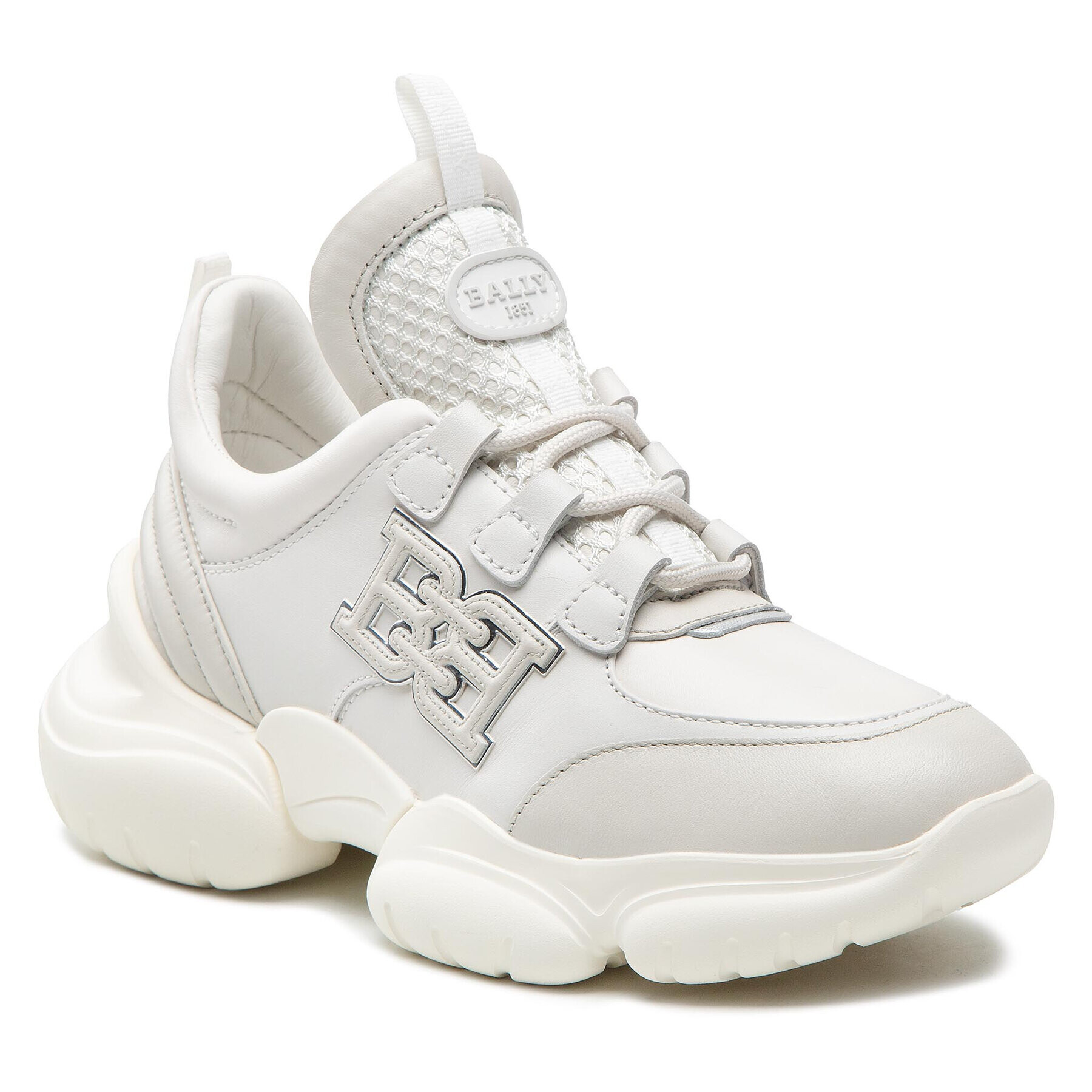 Bally Сникърси Claires 6300051 Бял - Pepit.bg