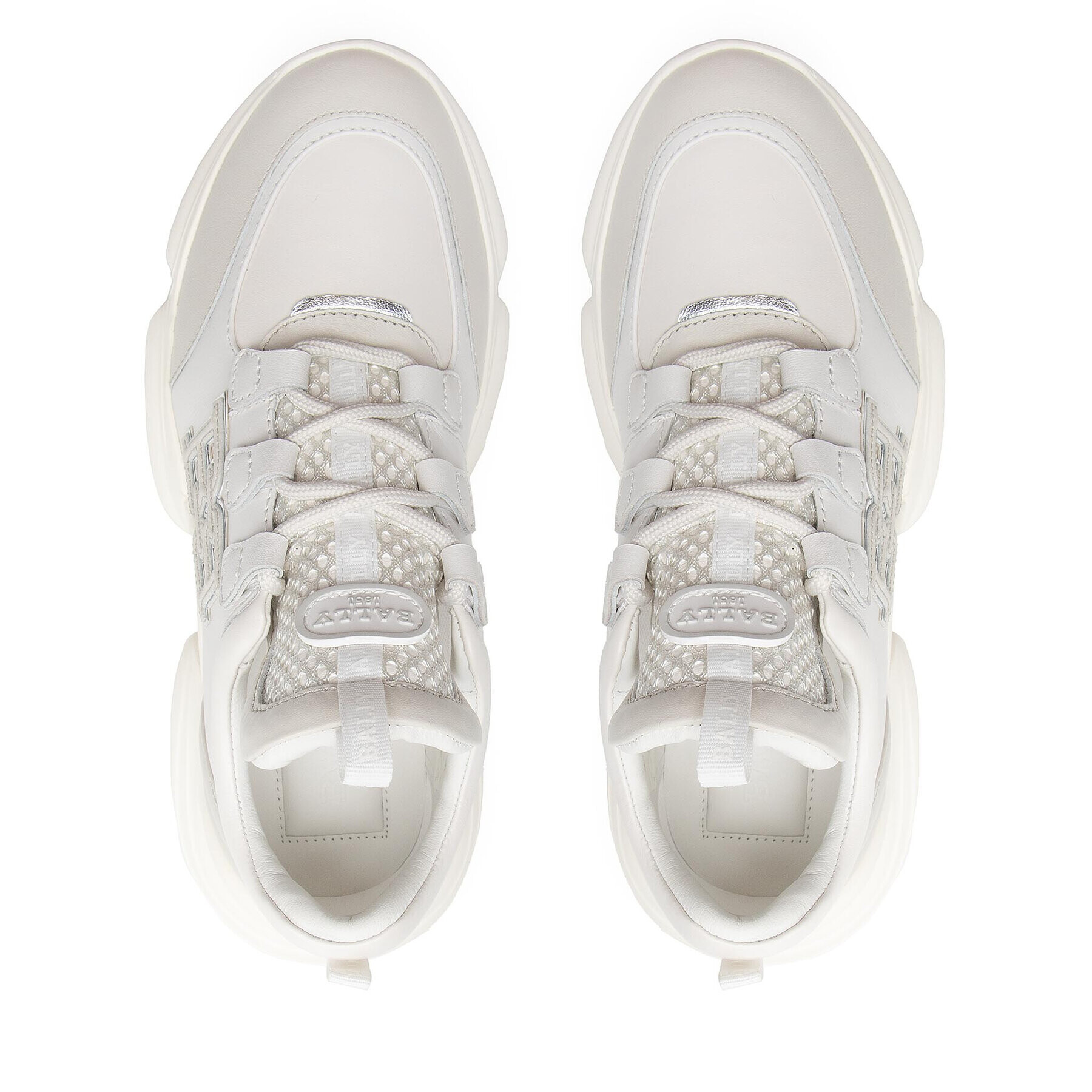 Bally Сникърси Claires 6300051 Бял - Pepit.bg