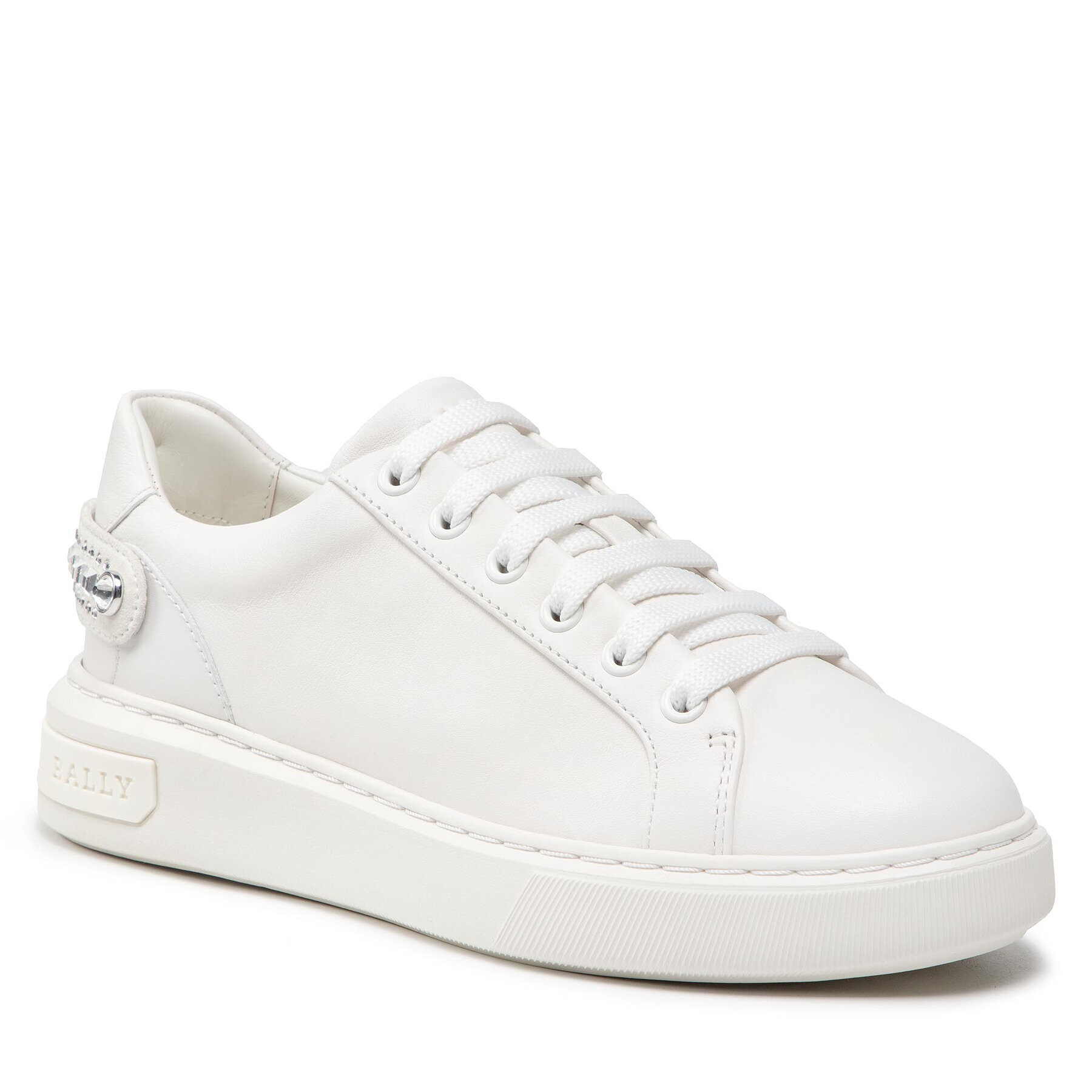 Bally Сникърси Malya 6239670 Бял - Pepit.bg