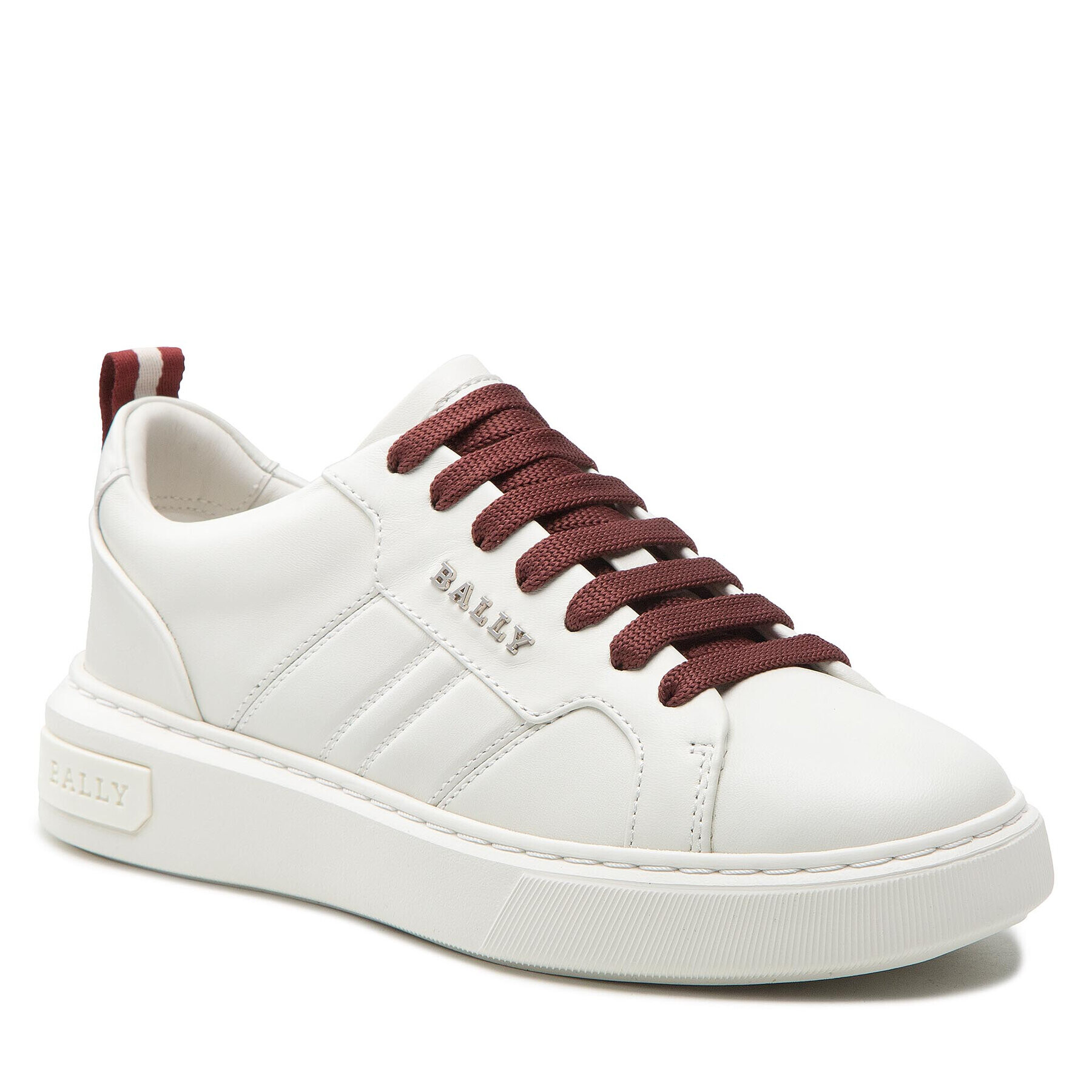 Bally Сникърси Maxim 6300157 Бял - Pepit.bg