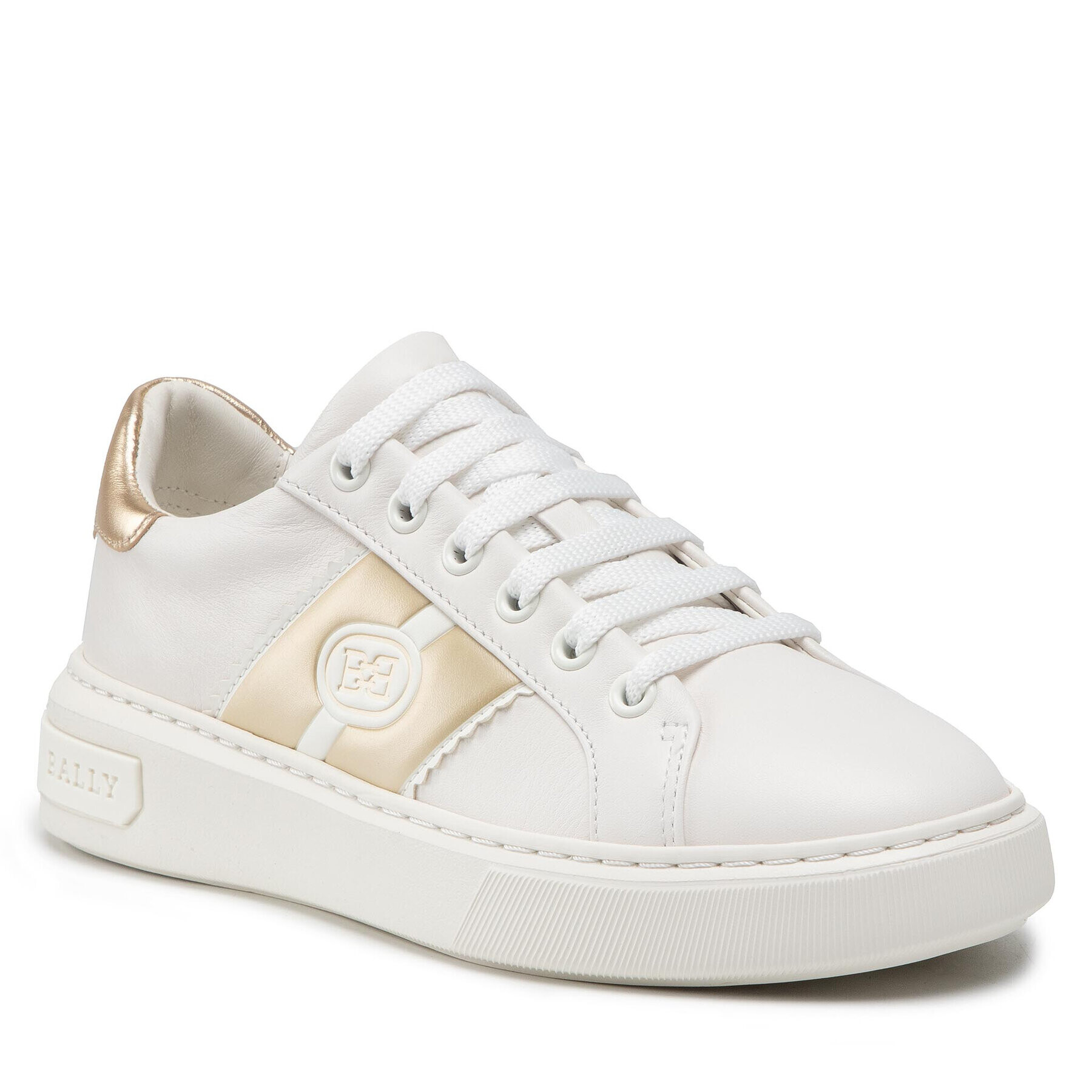 Bally Сникърси Mikki 602996 Бял - Pepit.bg